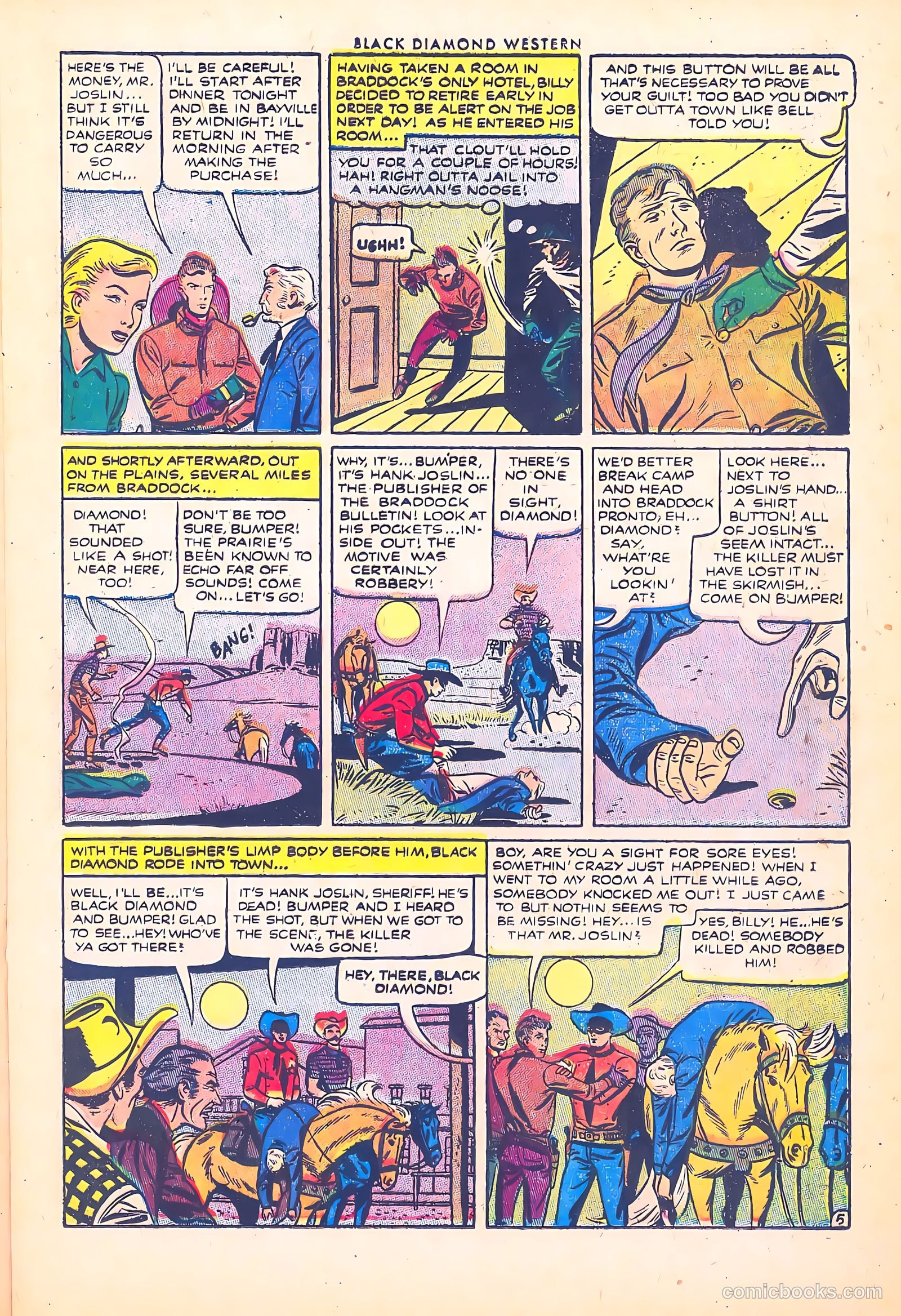 Black Diamond Western #41 — page 17 of 36