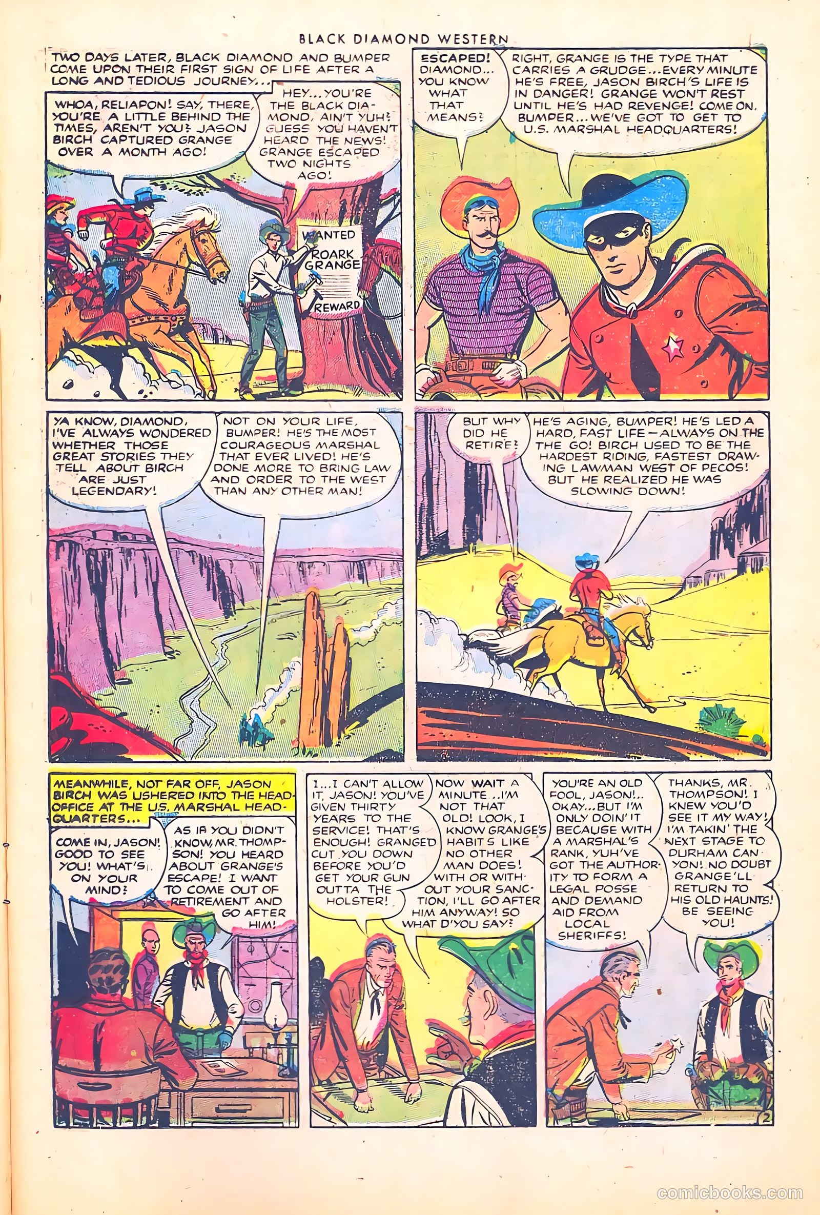 Black Diamond Western #41 — page 25 of 36