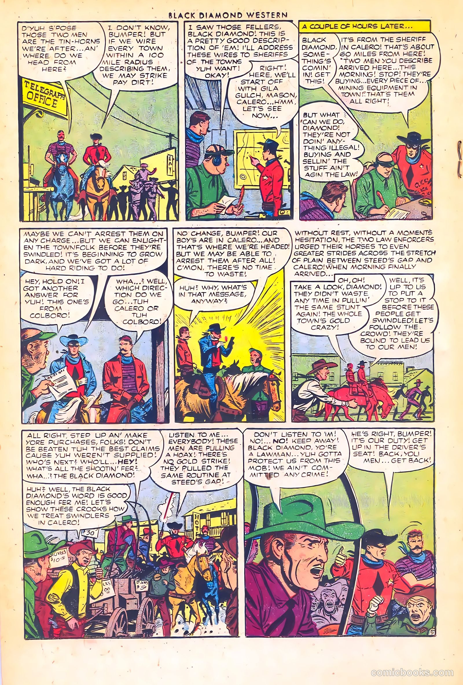 Black Diamond Western #43 — page 18 of 36