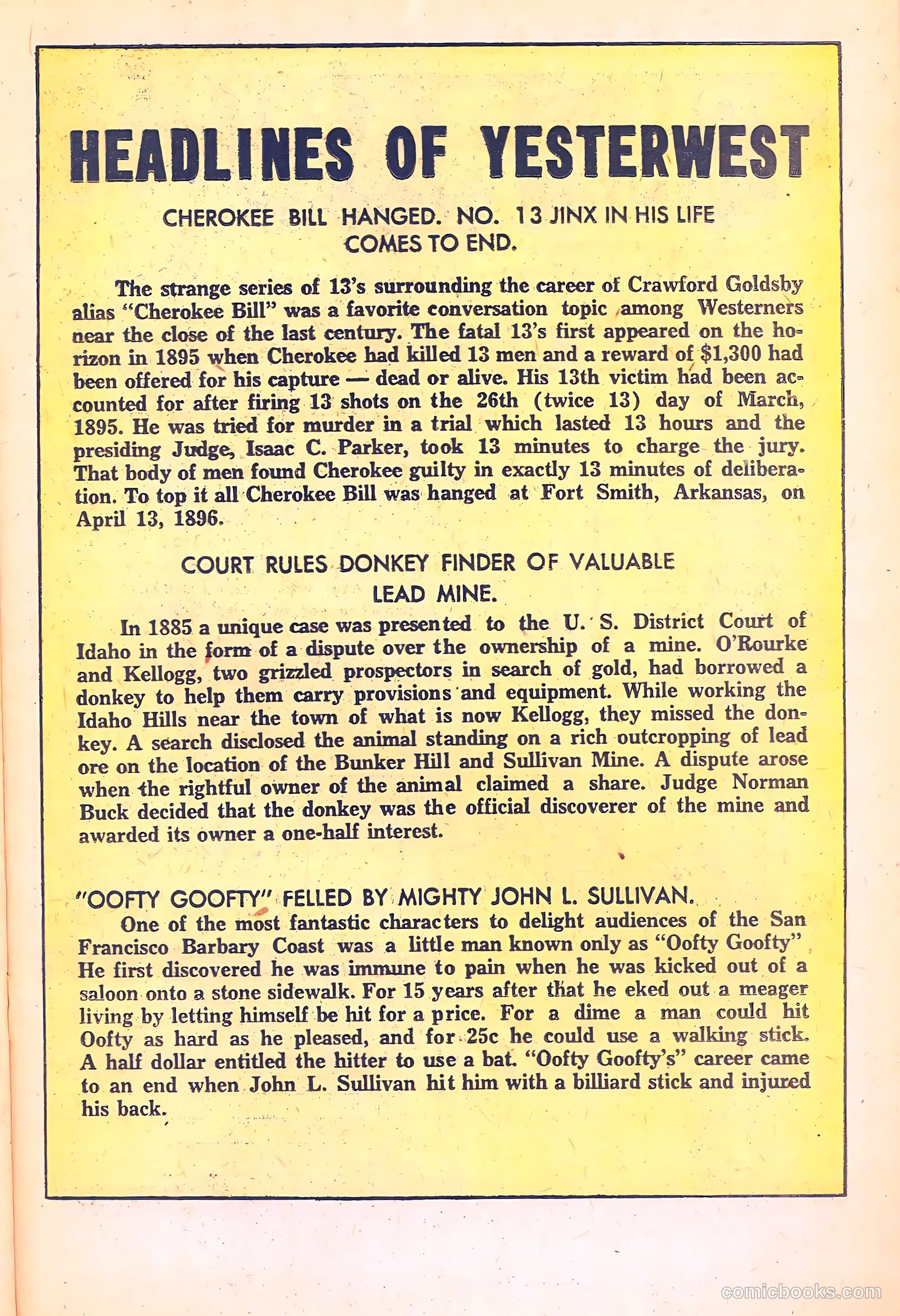 Black Diamond Western #43 — page 23 of 36