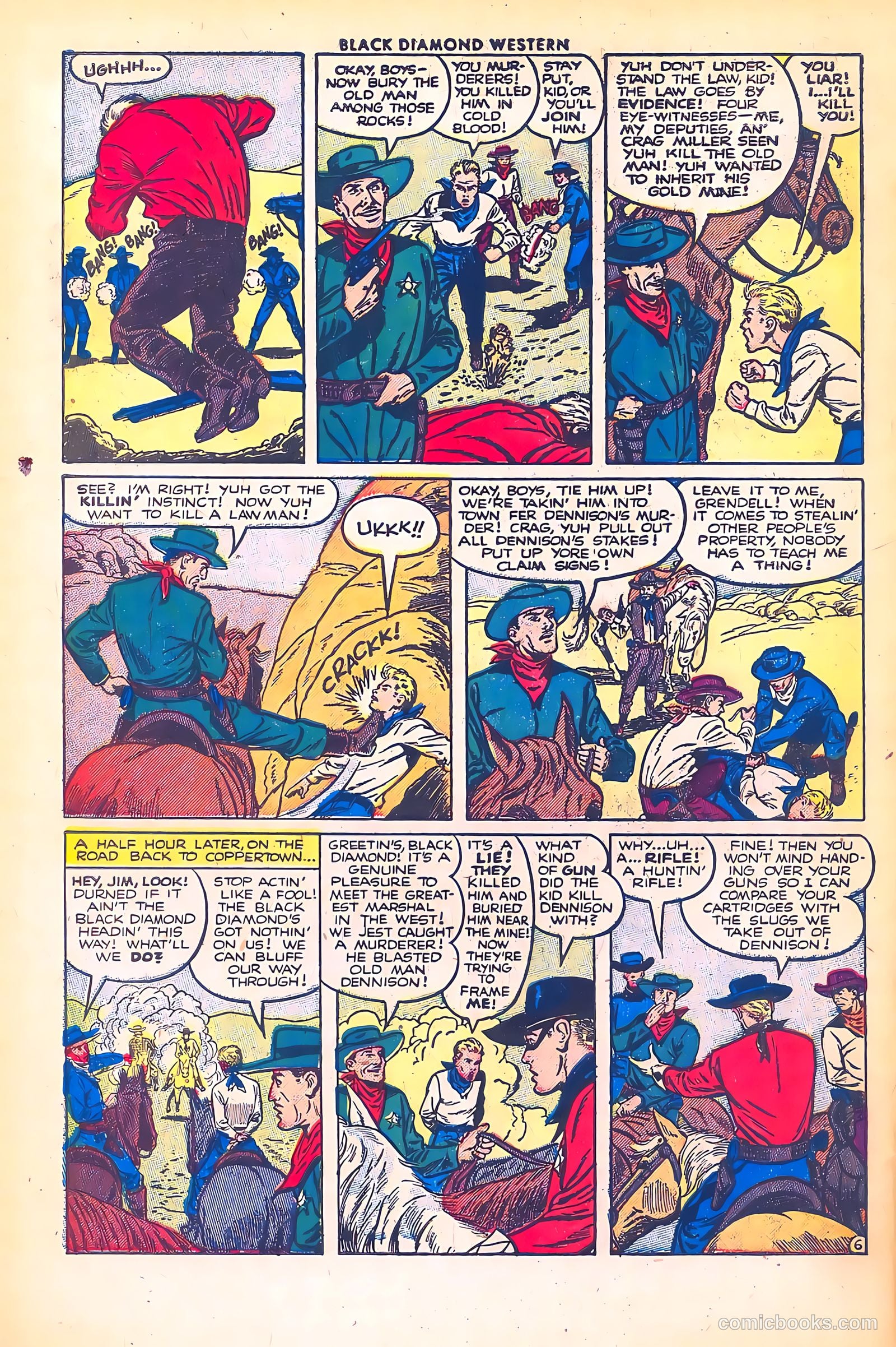 Black Diamond Western #43 — page 30 of 36