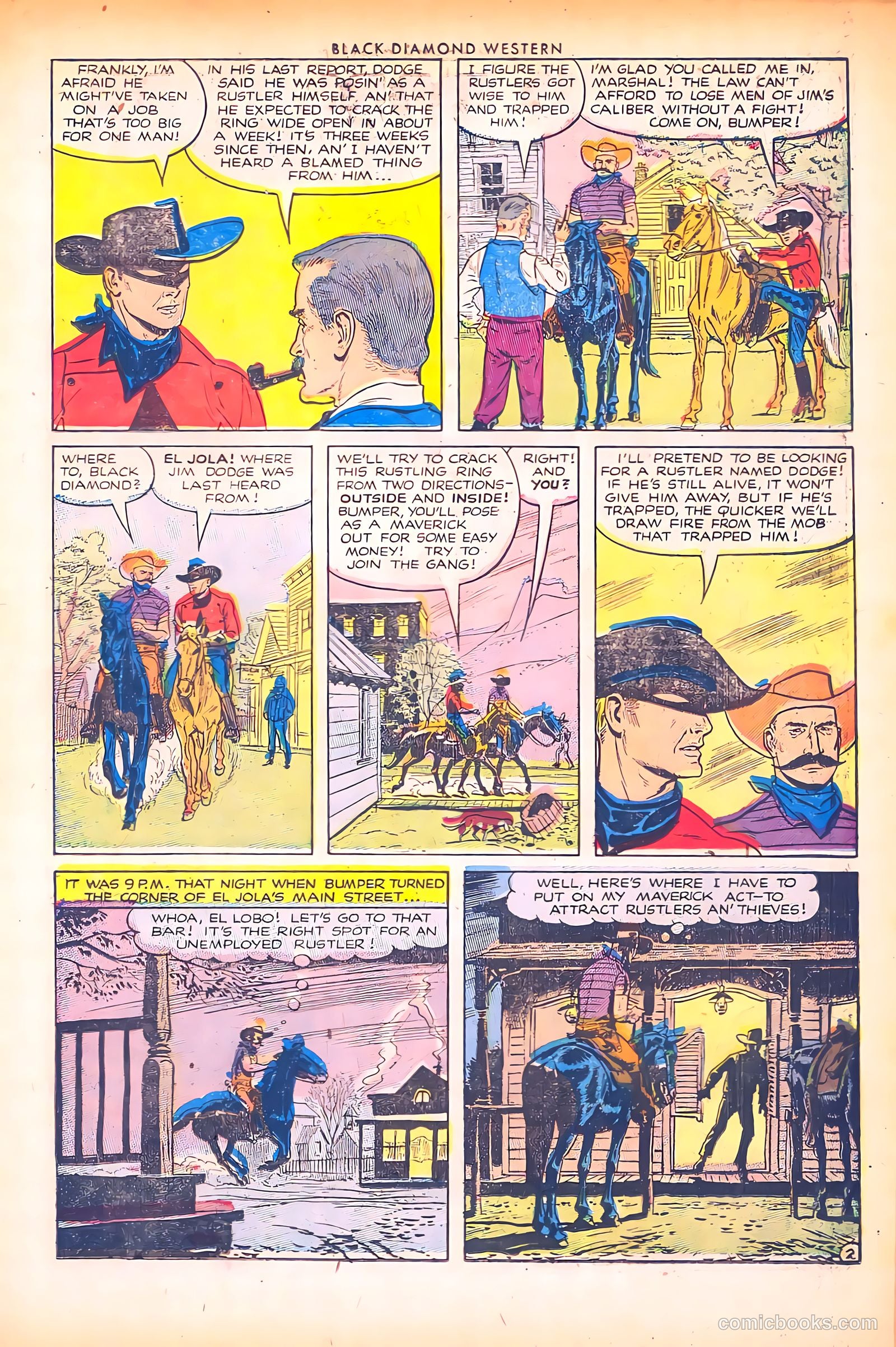 Black Diamond Western #44 — page 15 of 36