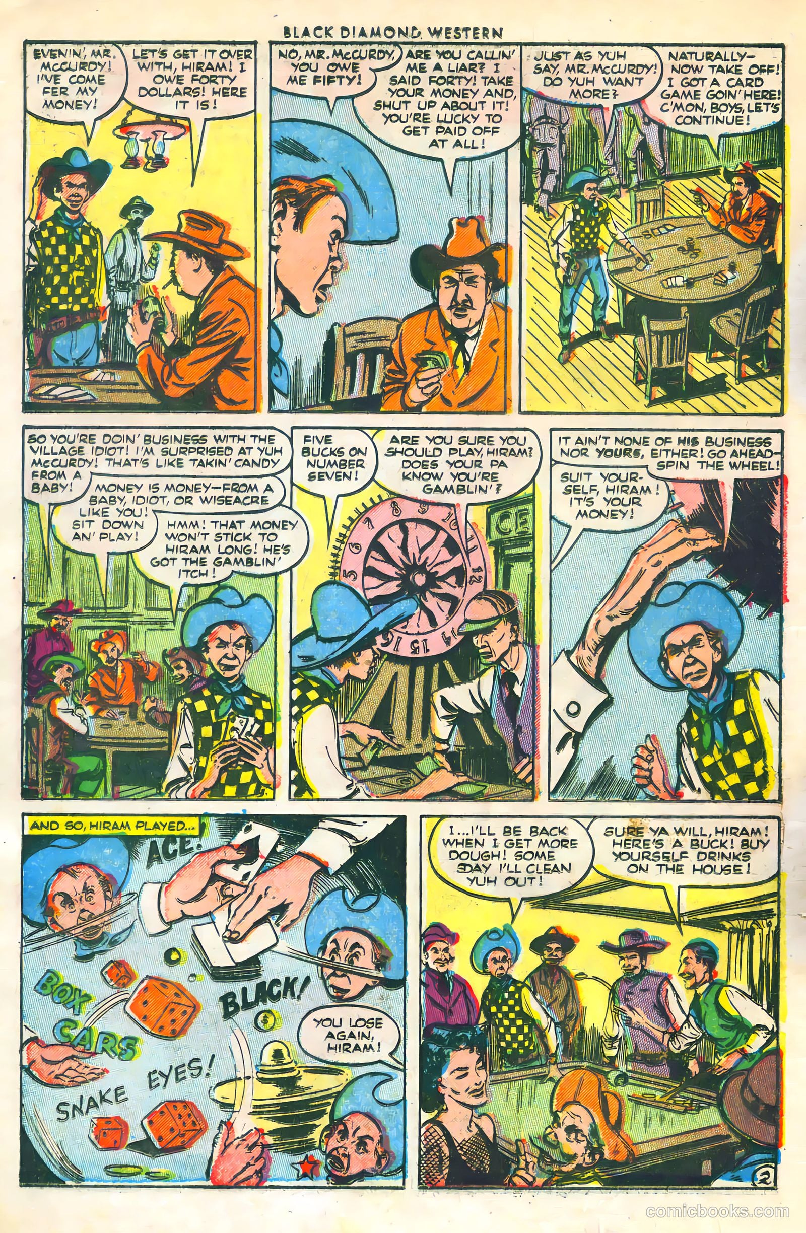 Black Diamond Western #45 — page 14 of 36