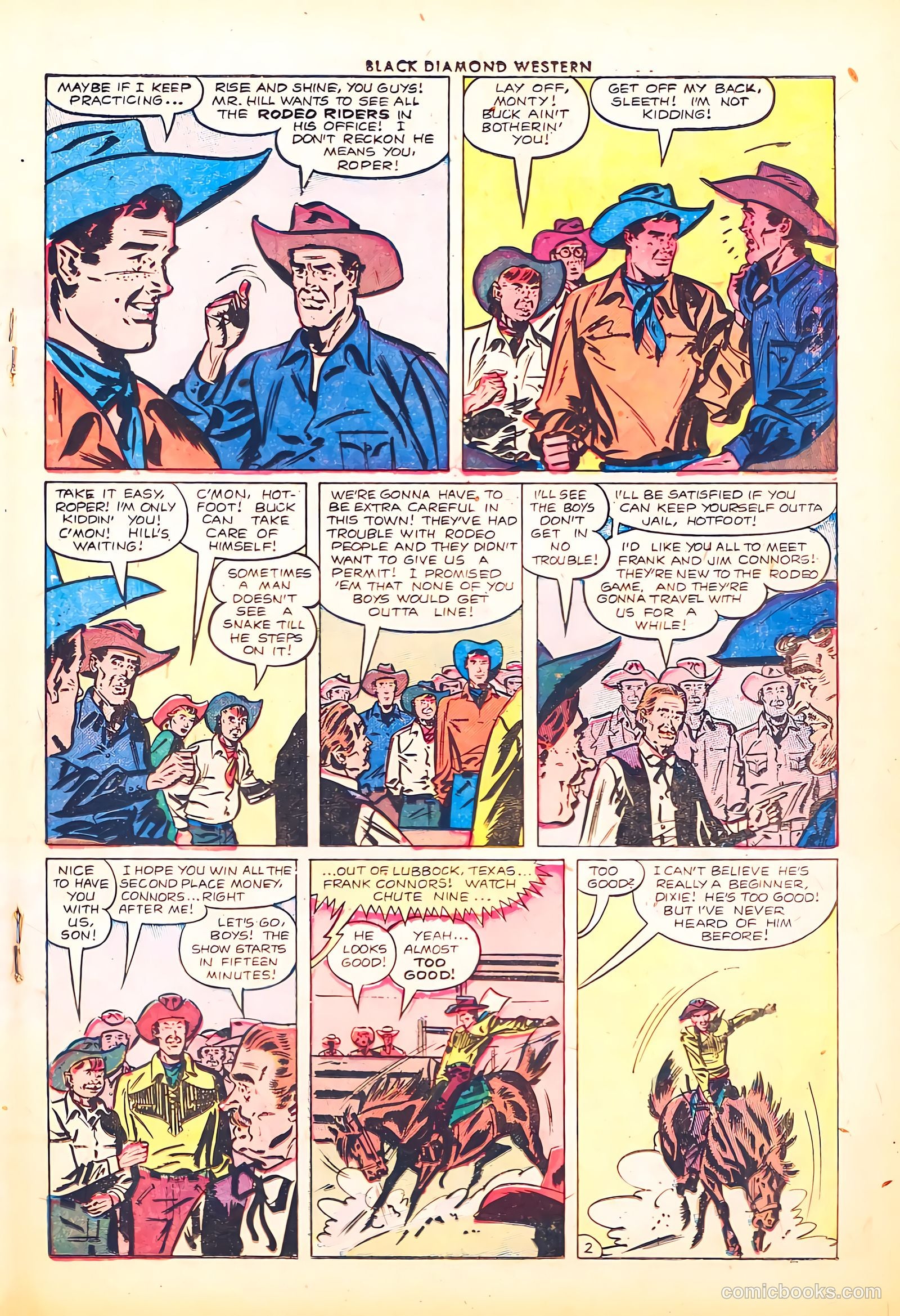 Black Diamond Western #47 — page 19 of 36