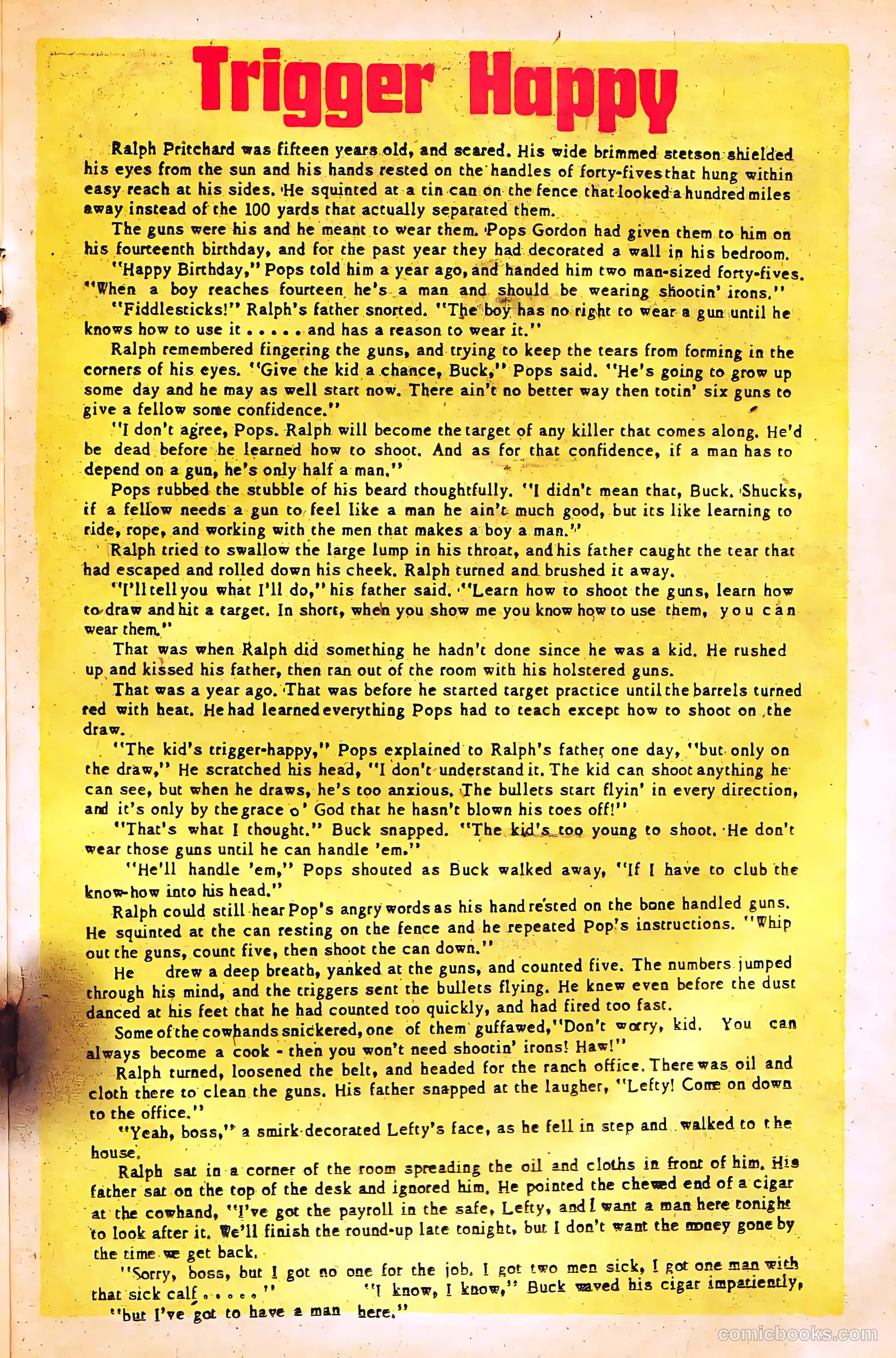 Black Diamond Western #49 — page 21 of 36