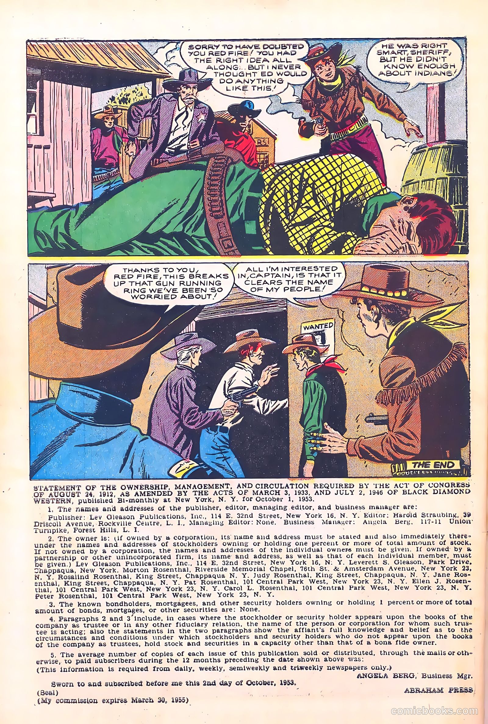 Black Diamond Western #50 — page 34 of 36
