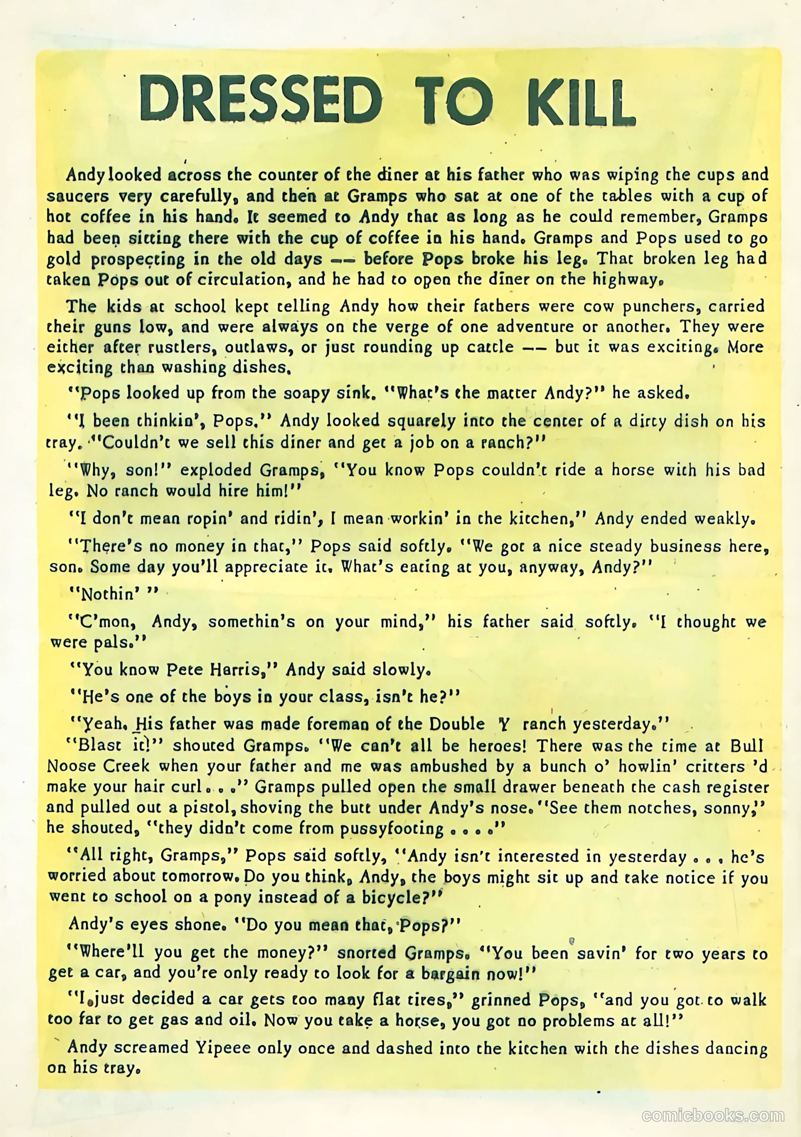 Black Diamond Western #51 — page 22 of 36
