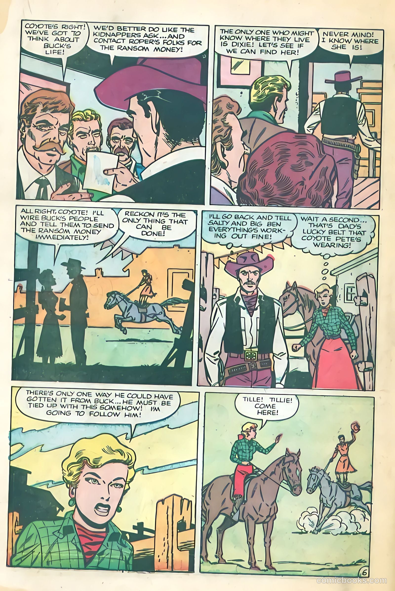 Black Diamond Western #52 — page 18 of 36