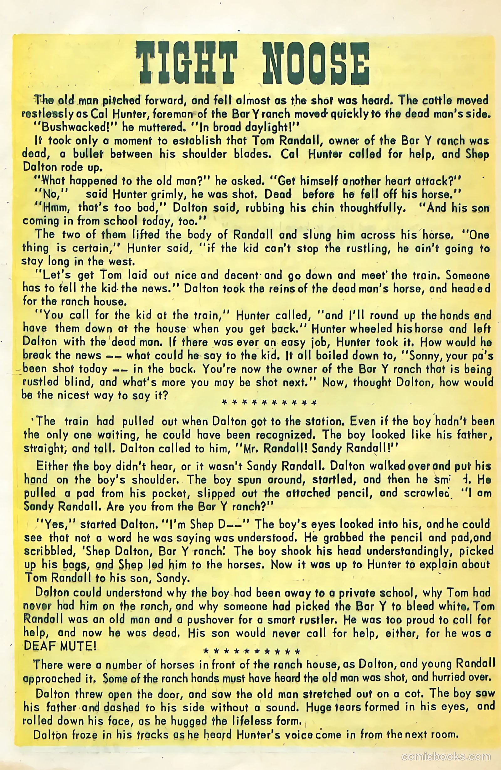 Black Diamond Western #52 — page 22 of 36