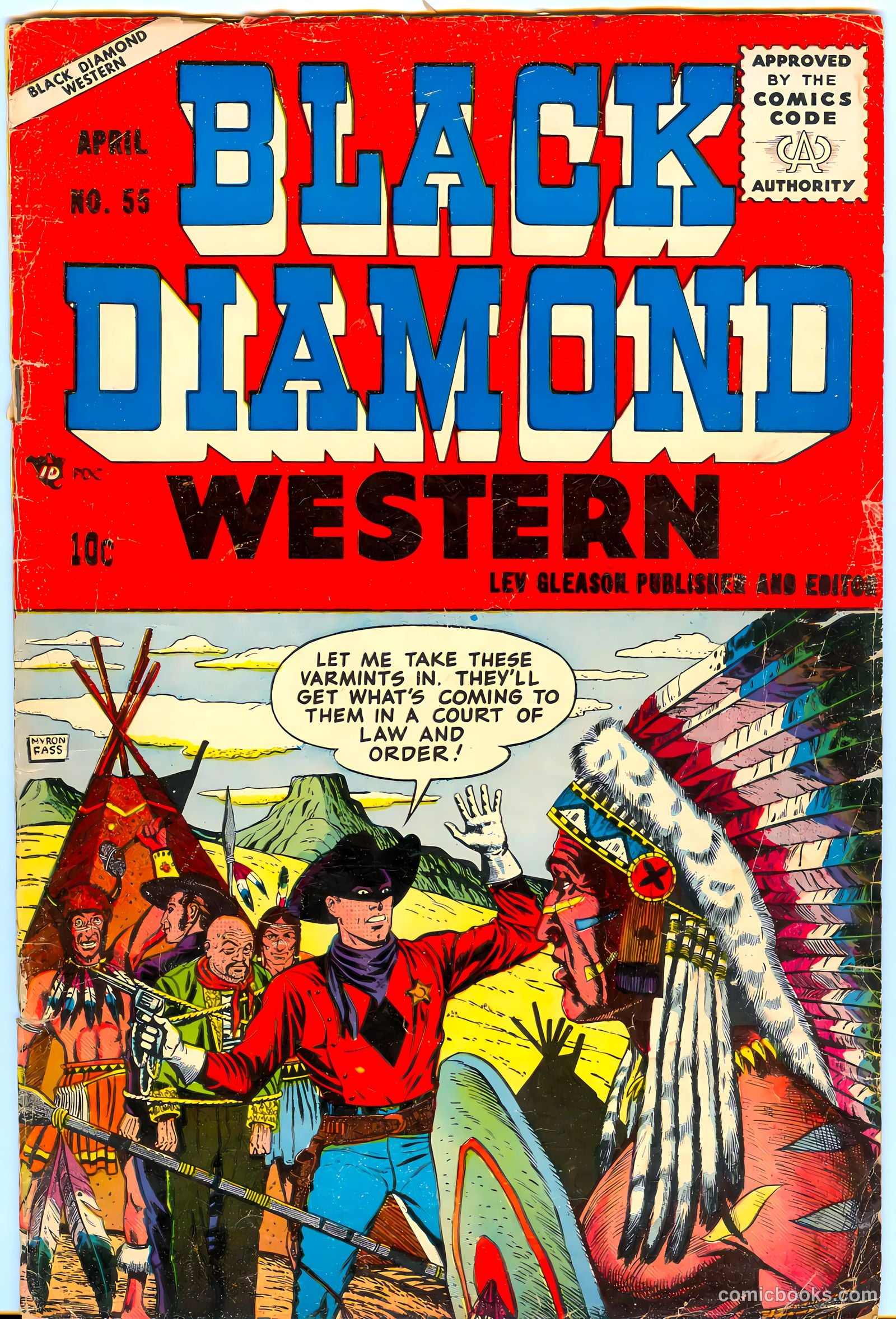 Black Diamond Western #55 — page 1 of 36