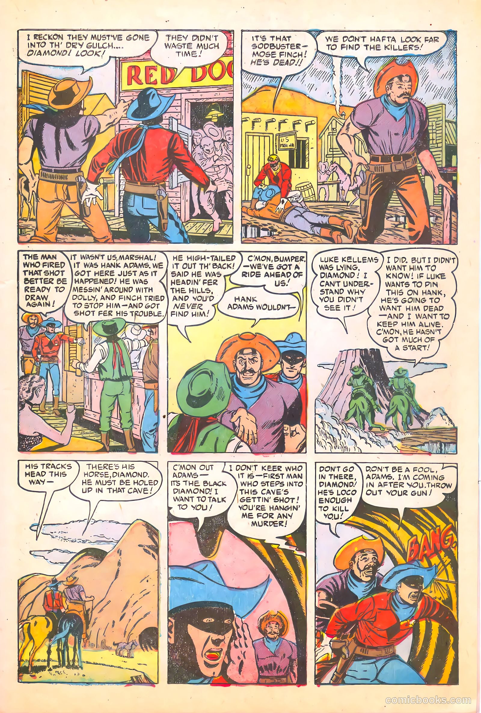 Black Diamond Western #55 — page 21 of 36