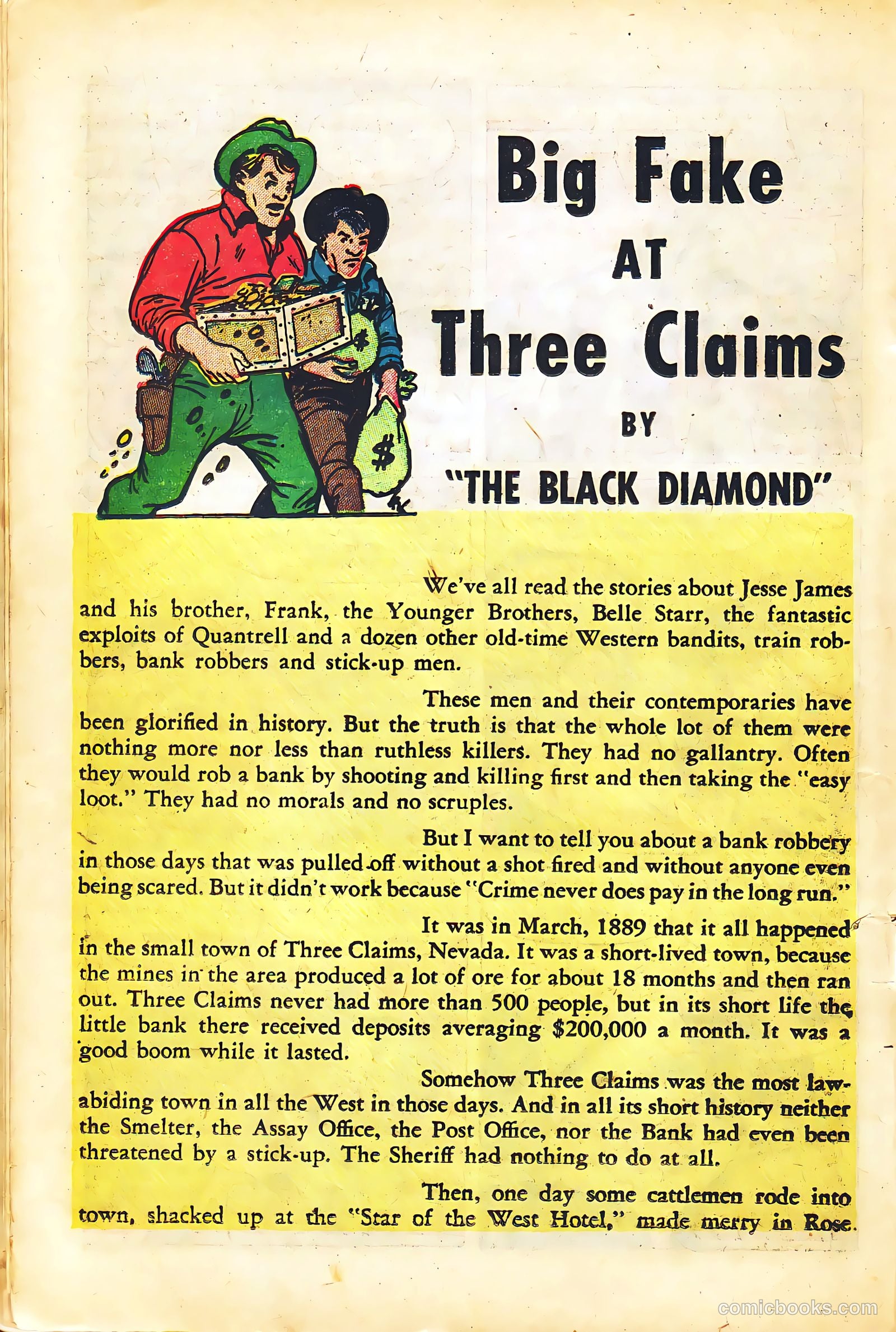 Black Diamond Western #57 — page 18 of 36