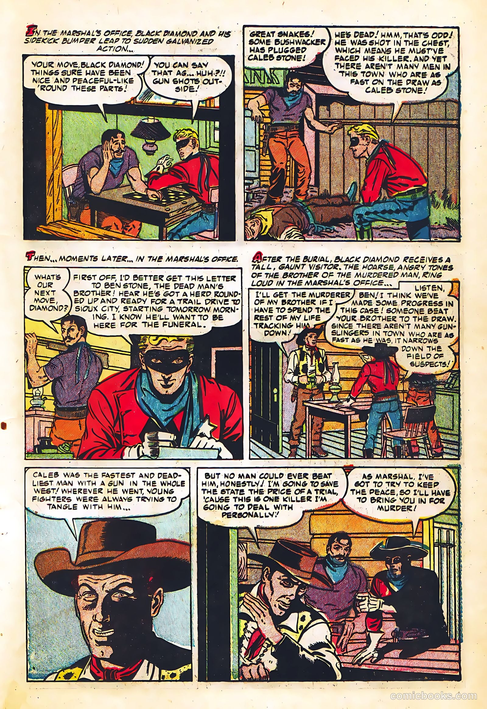 Black Diamond Western #57 — page 21 of 36