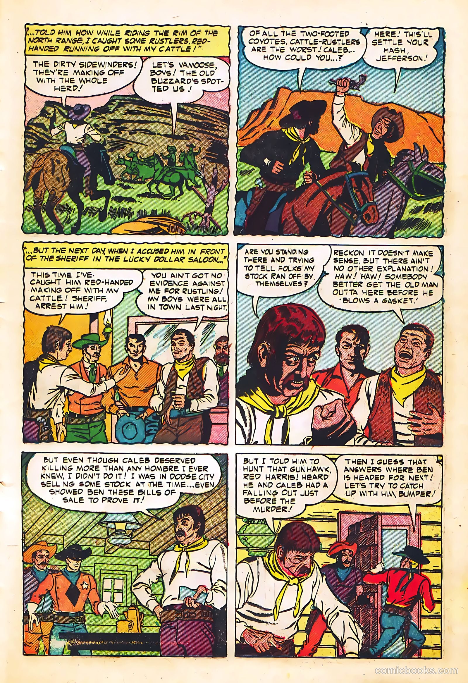 Black Diamond Western #57 — page 23 of 36