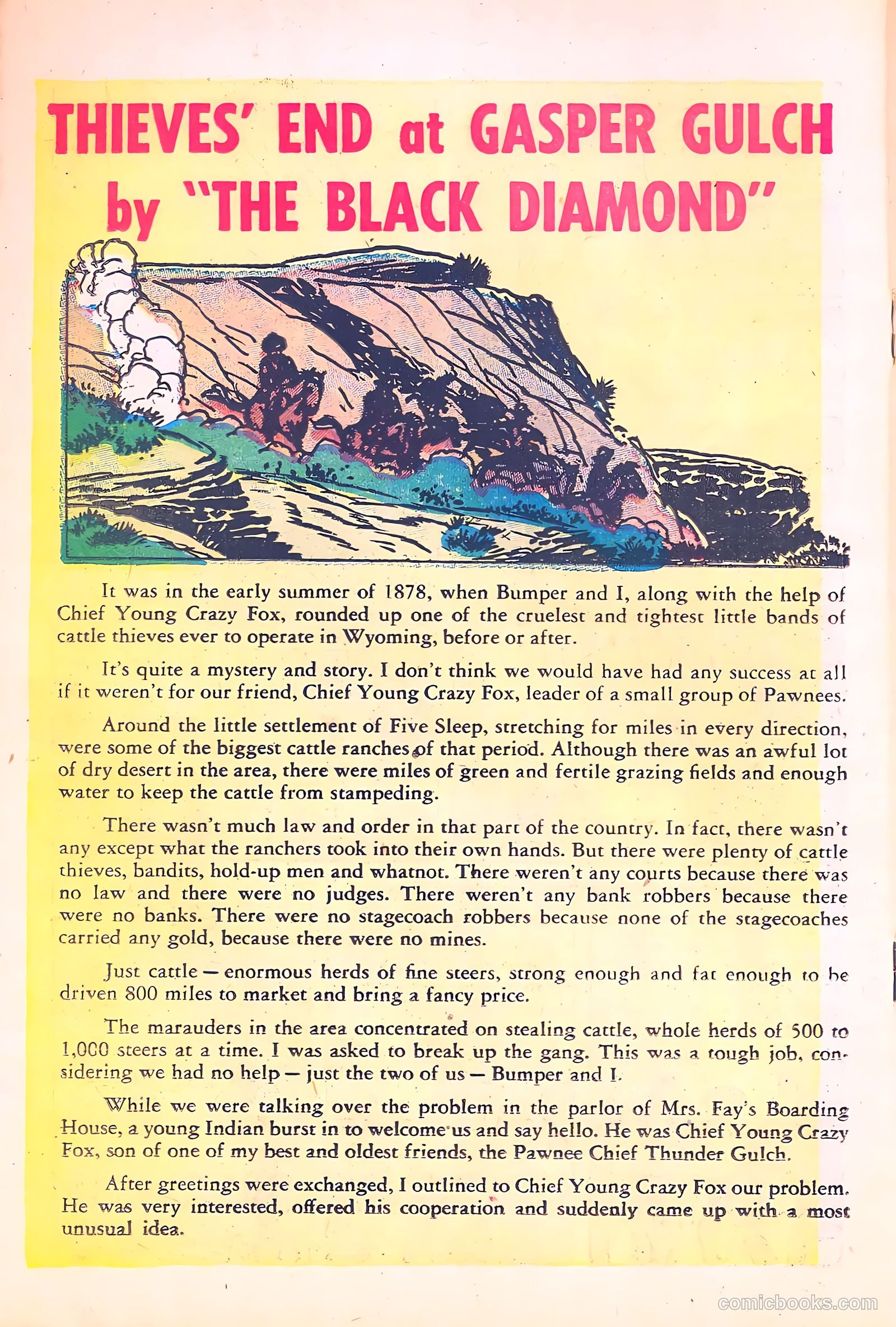 Black Diamond Western #58 — page 18 of 36