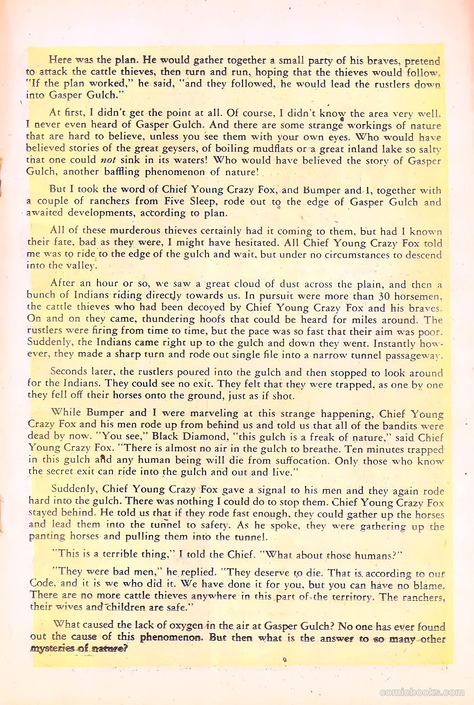Black Diamond Western #58 — page 19 of 36