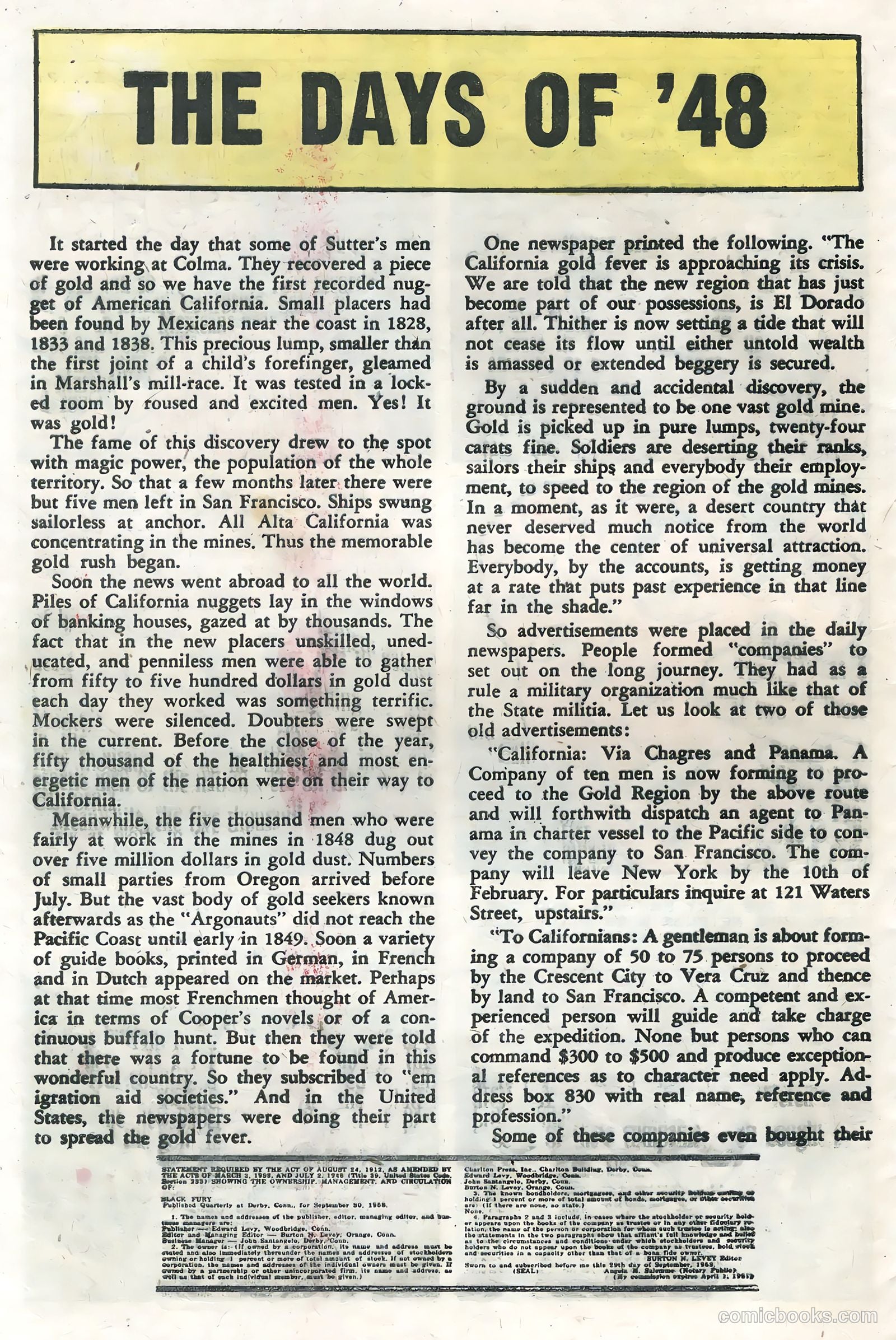 Black Fury #19 — page 28 of 36
