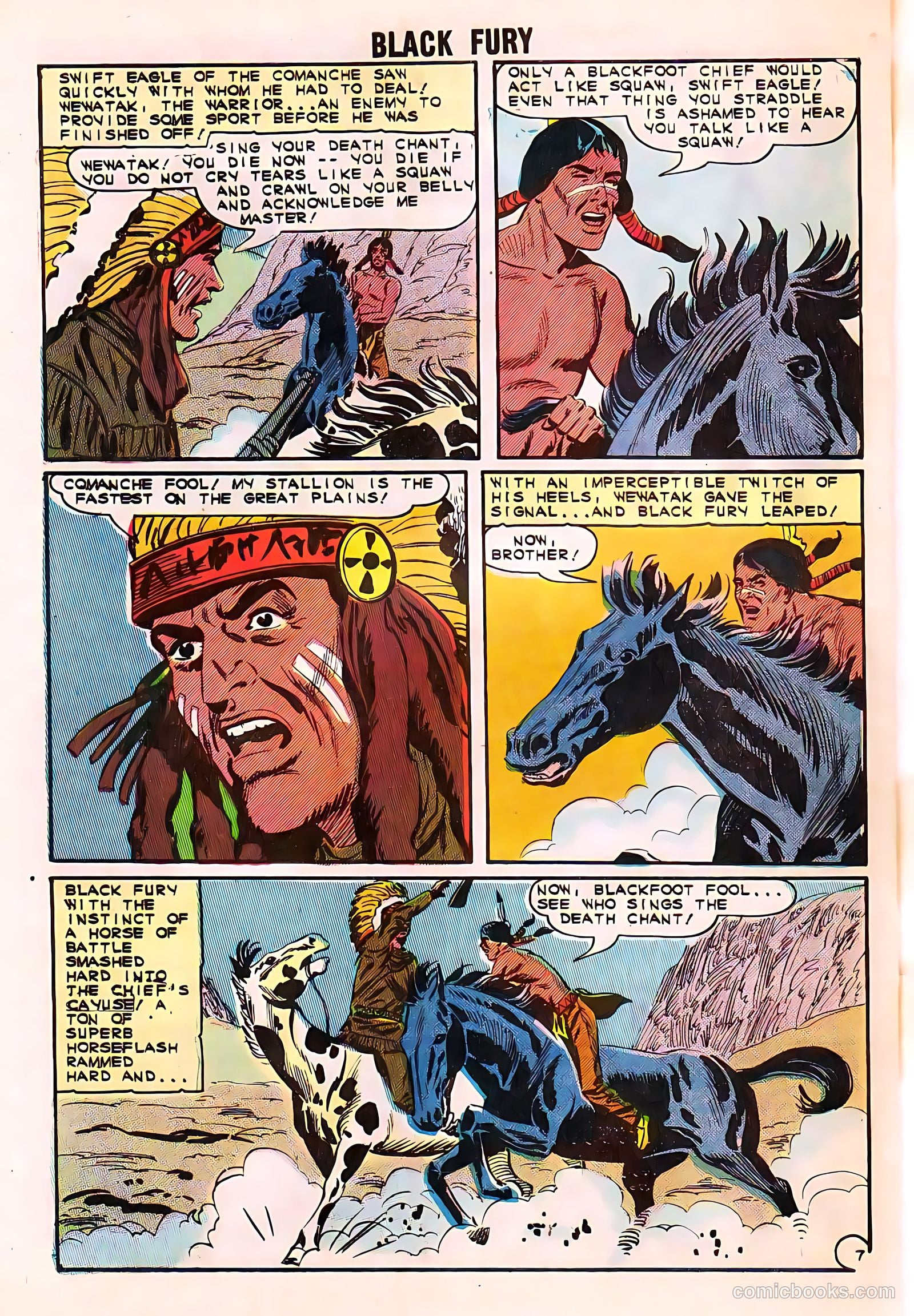 Black Fury #50 — page 32 of 36