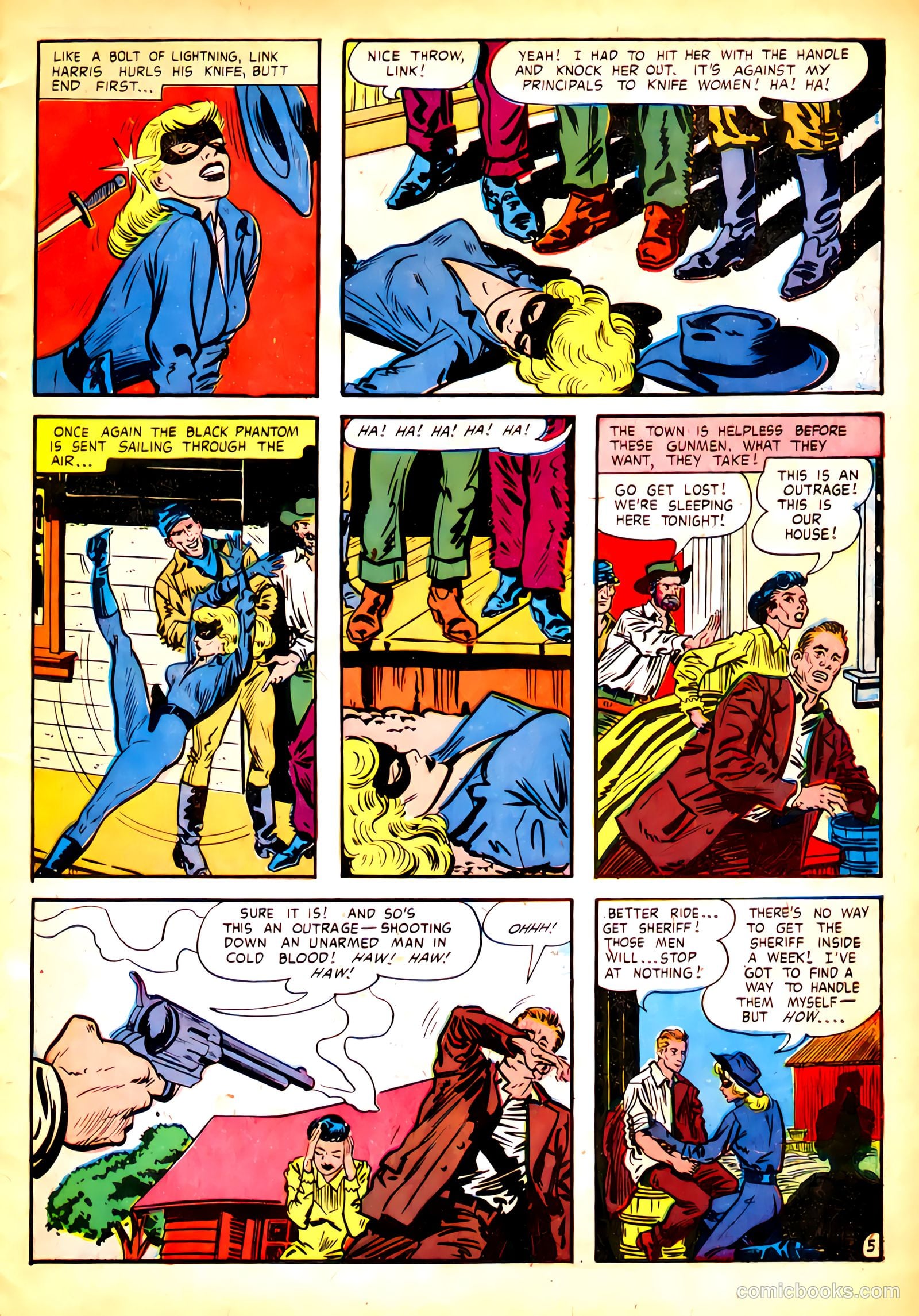 Black Phantom #1 — page 7 of 35