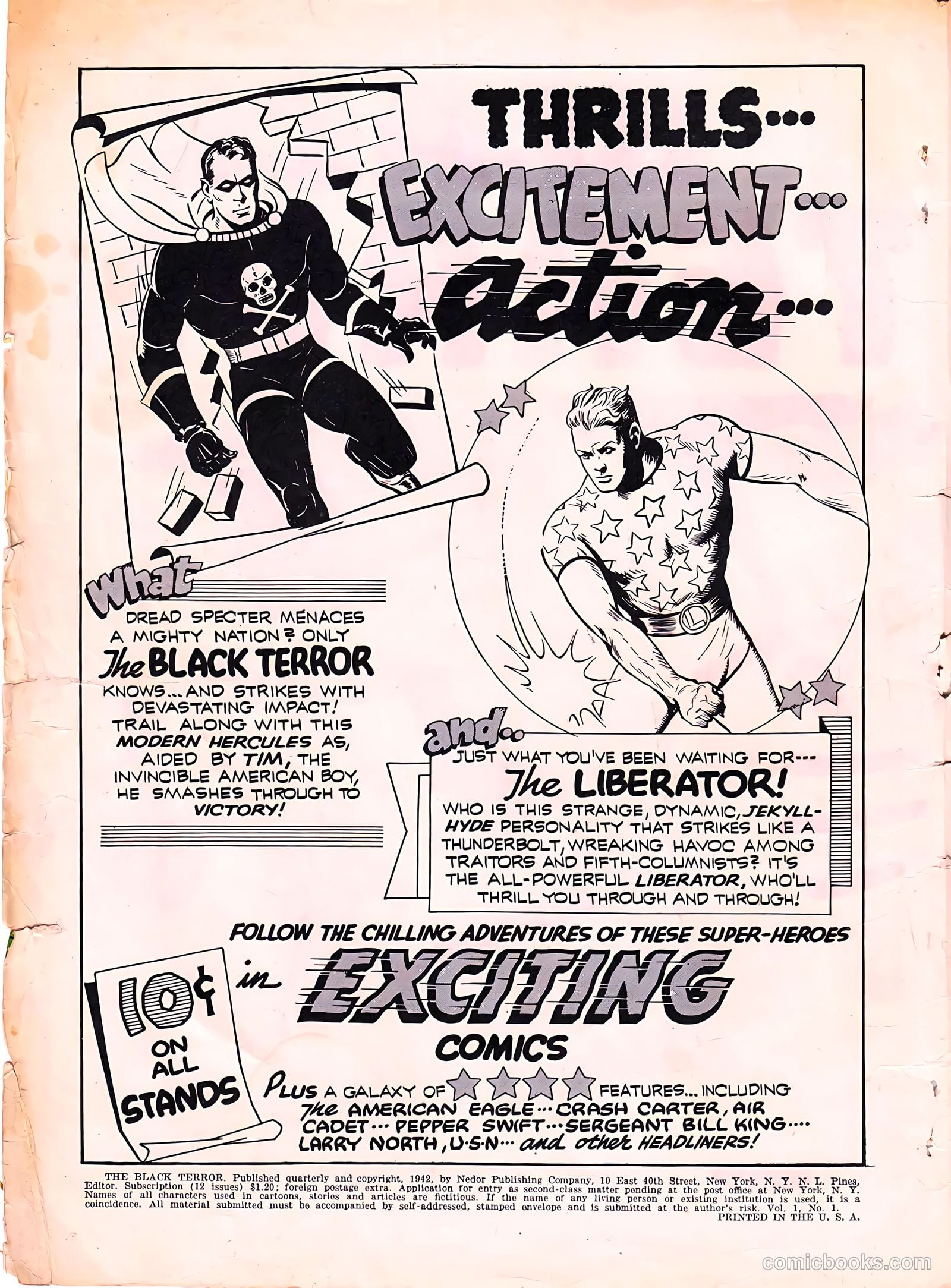 Black Terror #1 — page 2 of 68