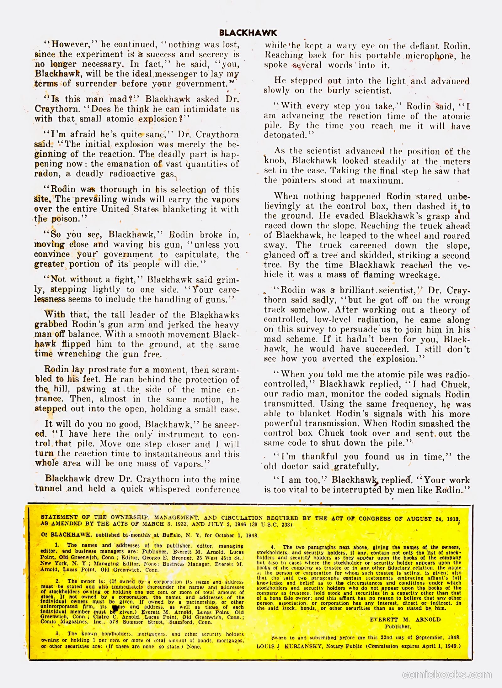 Blackhawk #24 — page 24 of 37