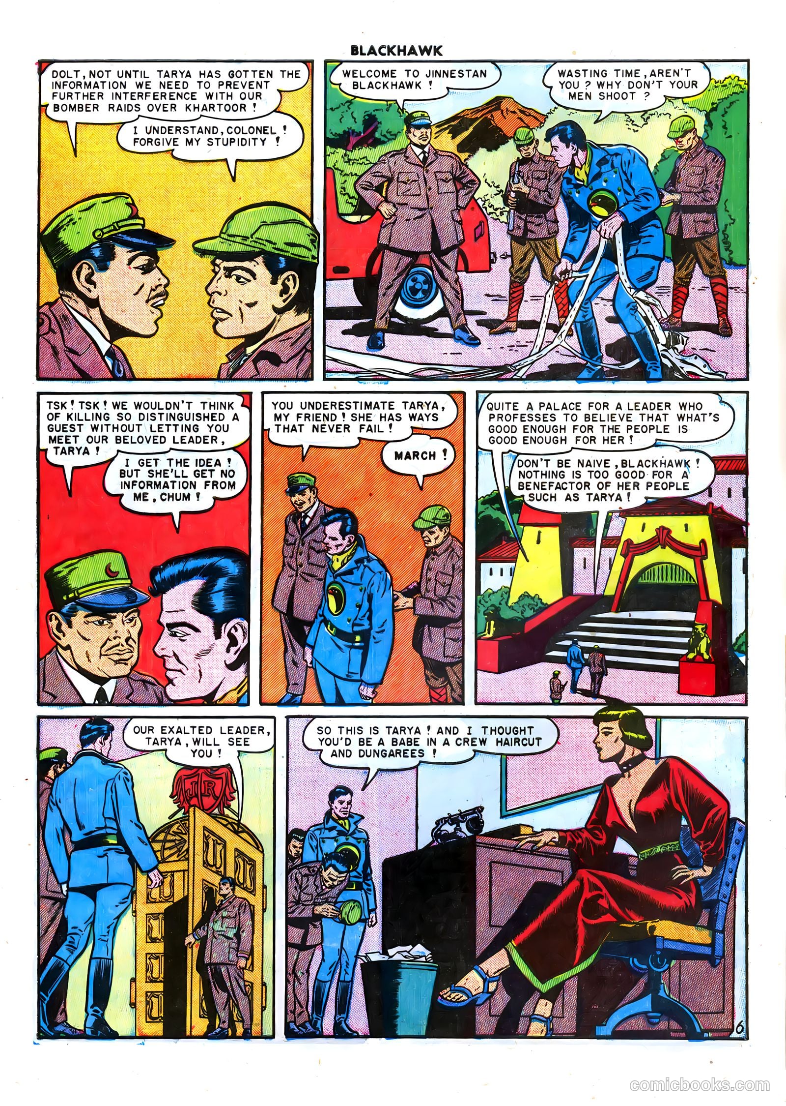 Blackhawk #36 — page 8 of 52