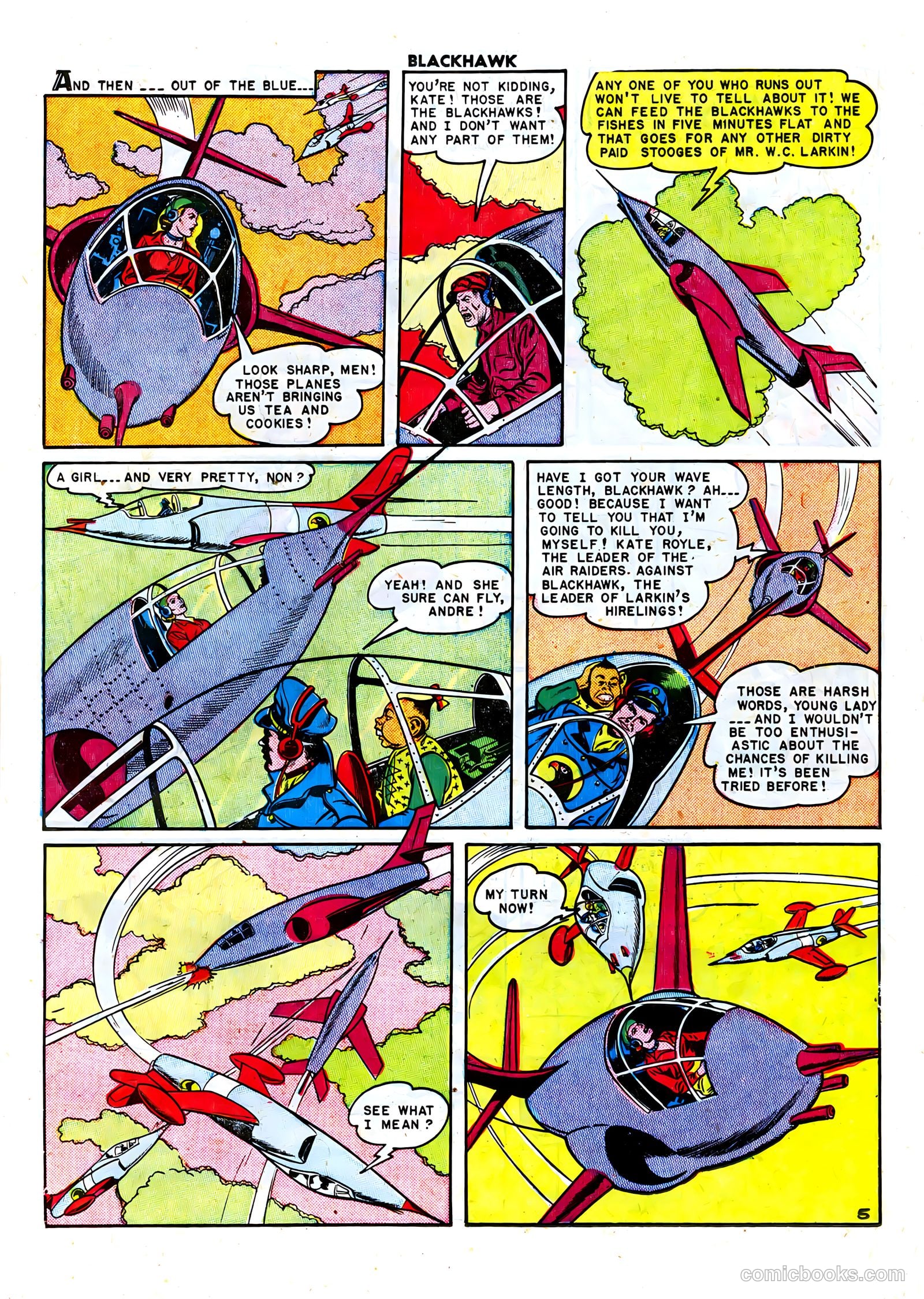 Blackhawk #36 — page 19 of 52