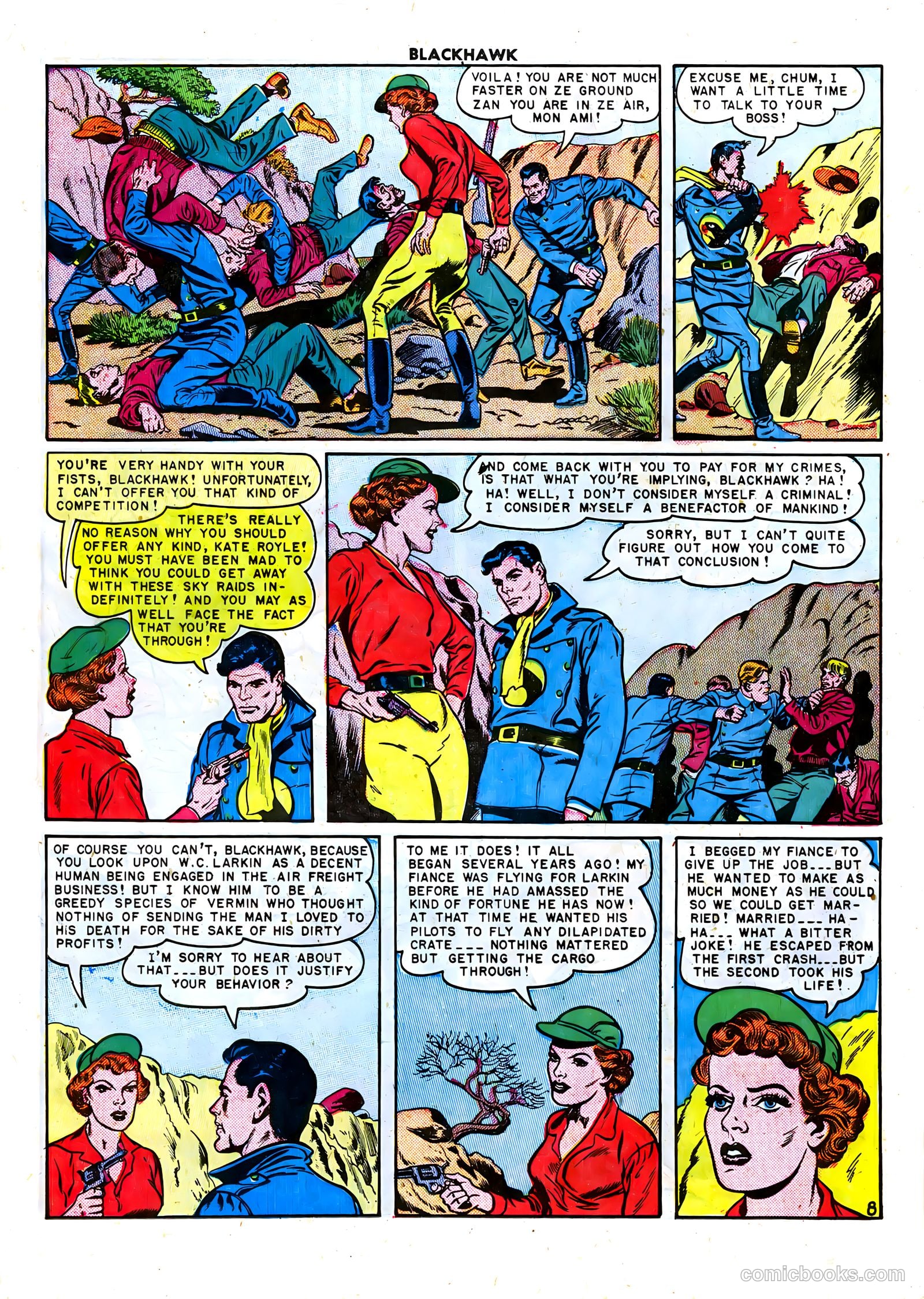 Blackhawk #36 — page 22 of 52