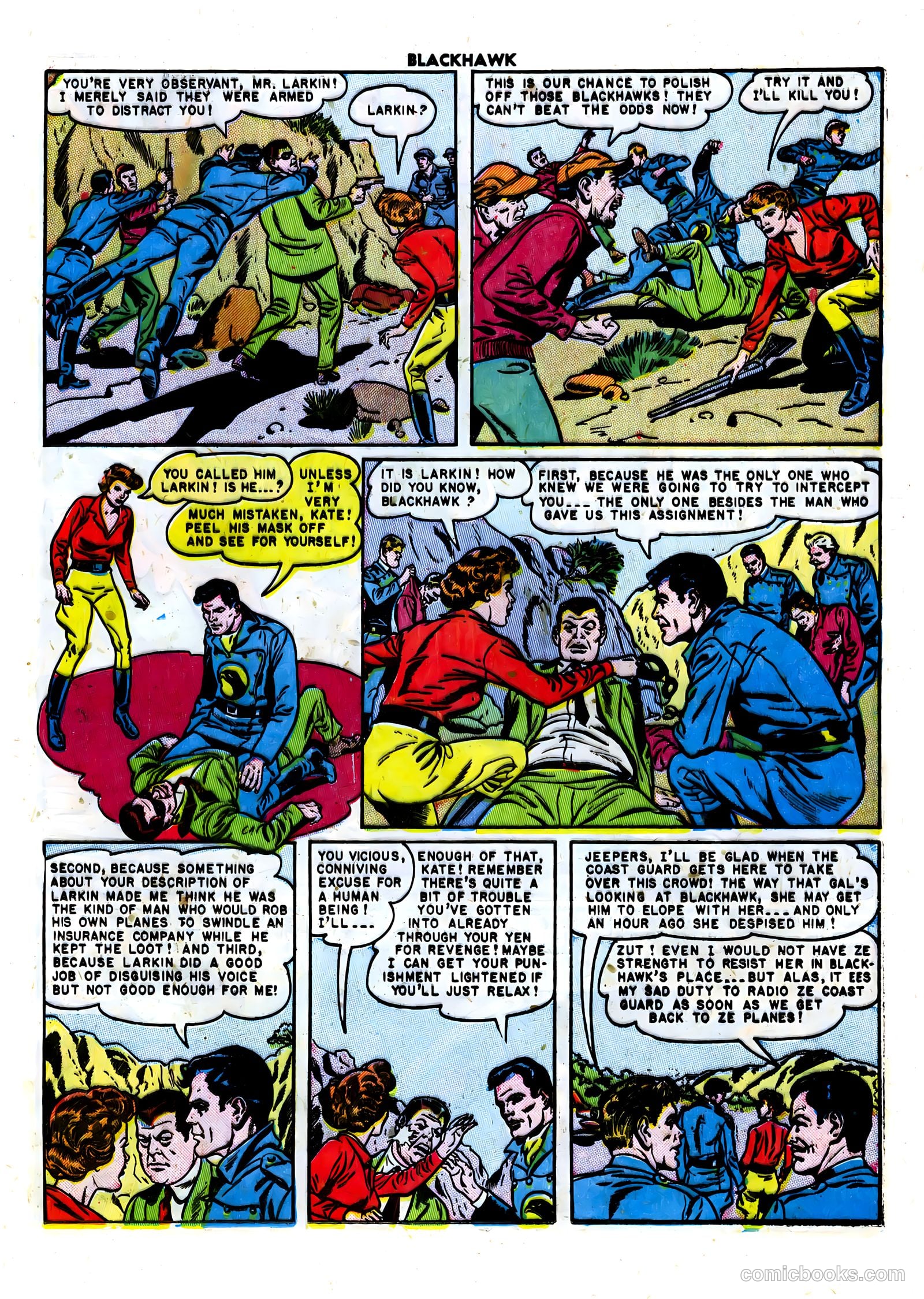 Blackhawk #36 — page 25 of 52