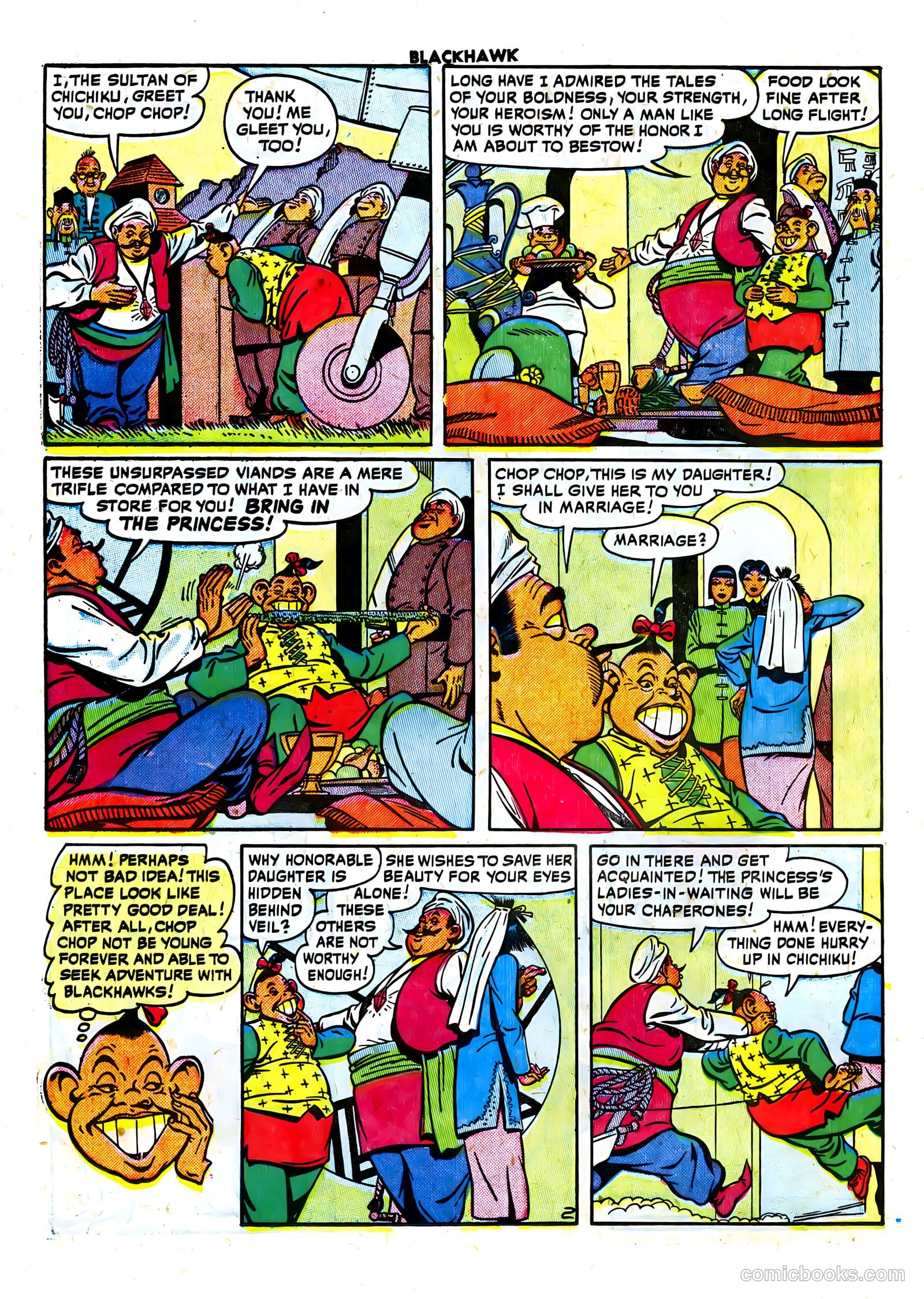 Blackhawk #36 — page 36 of 52