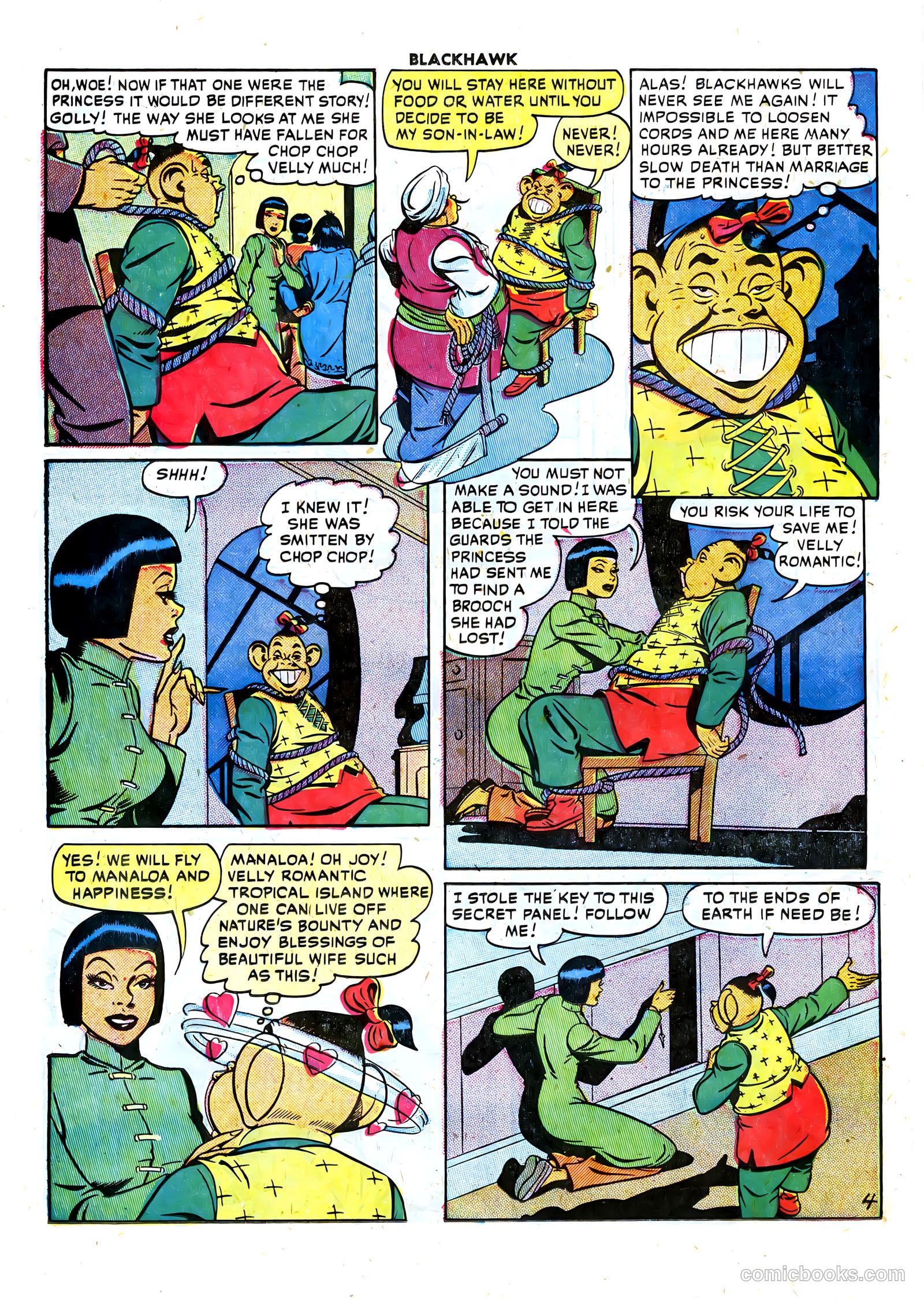 Blackhawk #36 — page 38 of 52