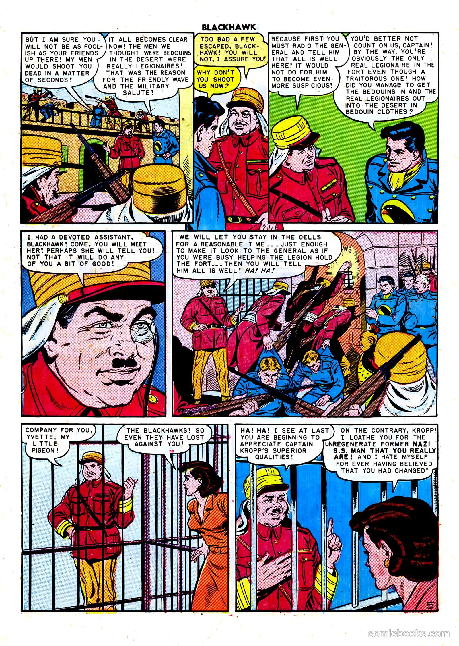 Blackhawk #36 — page 46 of 52