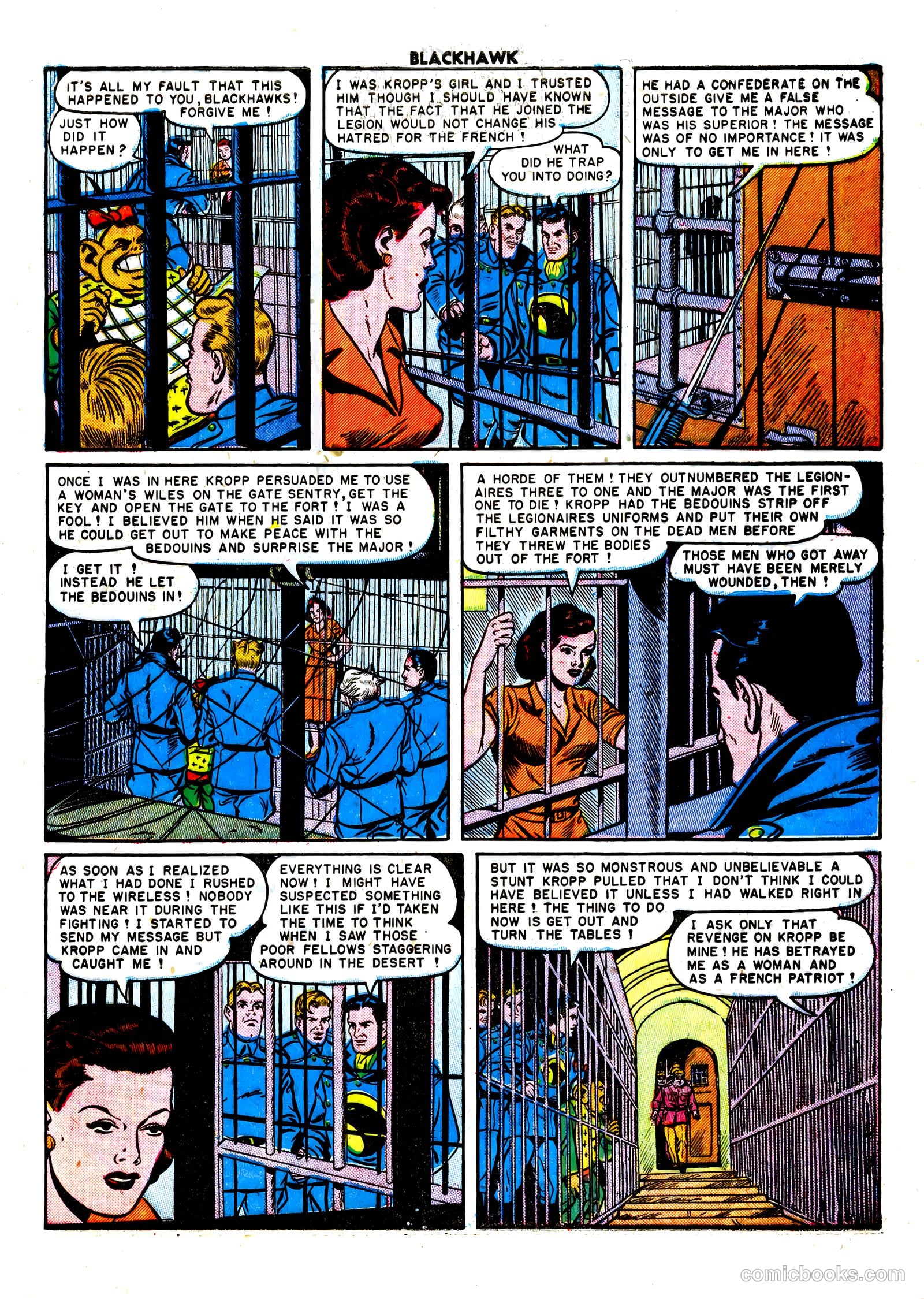 Blackhawk #36 — page 47 of 52