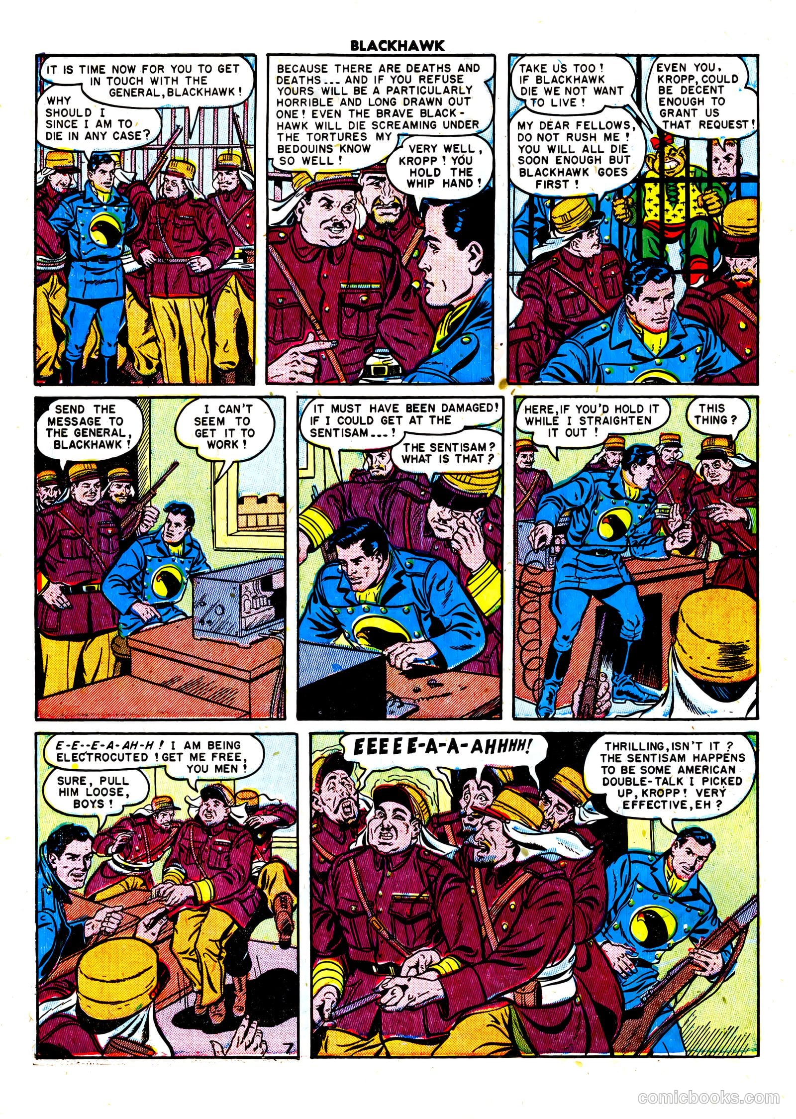 Blackhawk #36 — page 48 of 52