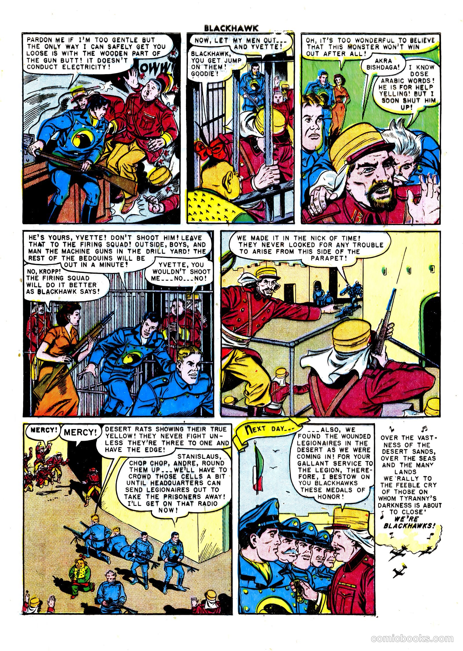 Blackhawk #36 — page 49 of 52