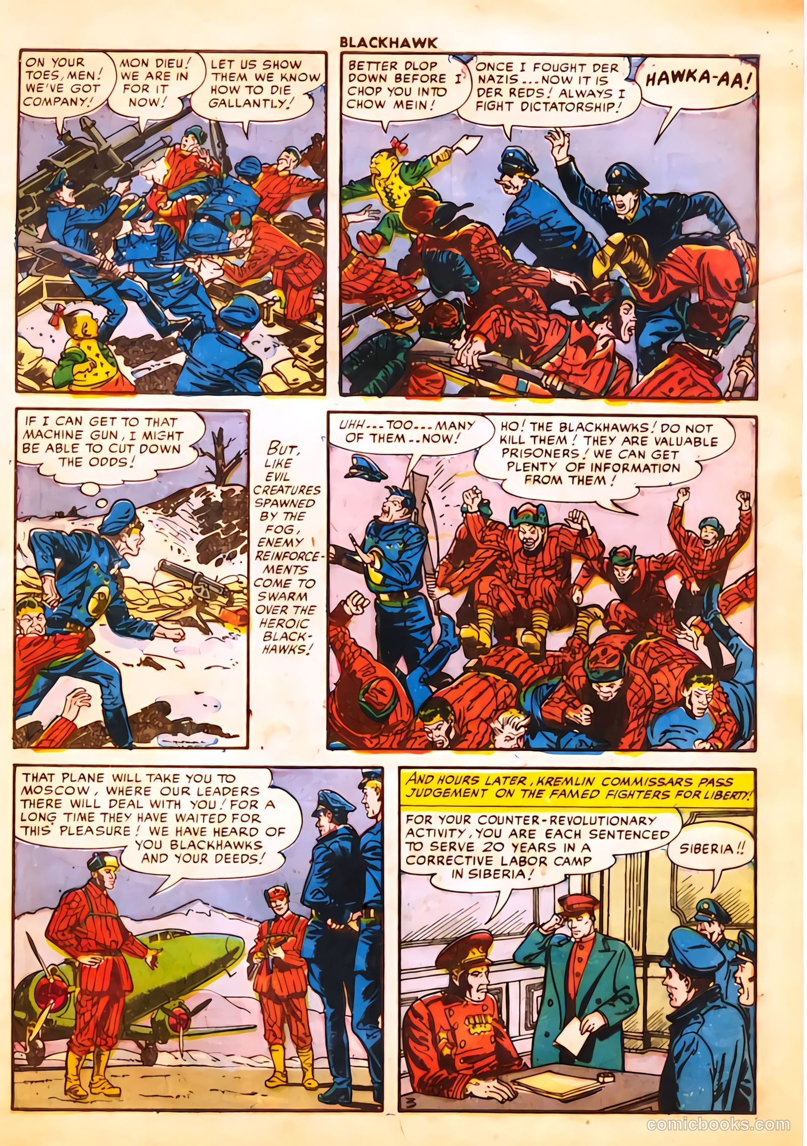 Blackhawk #57 — page 5 of 36