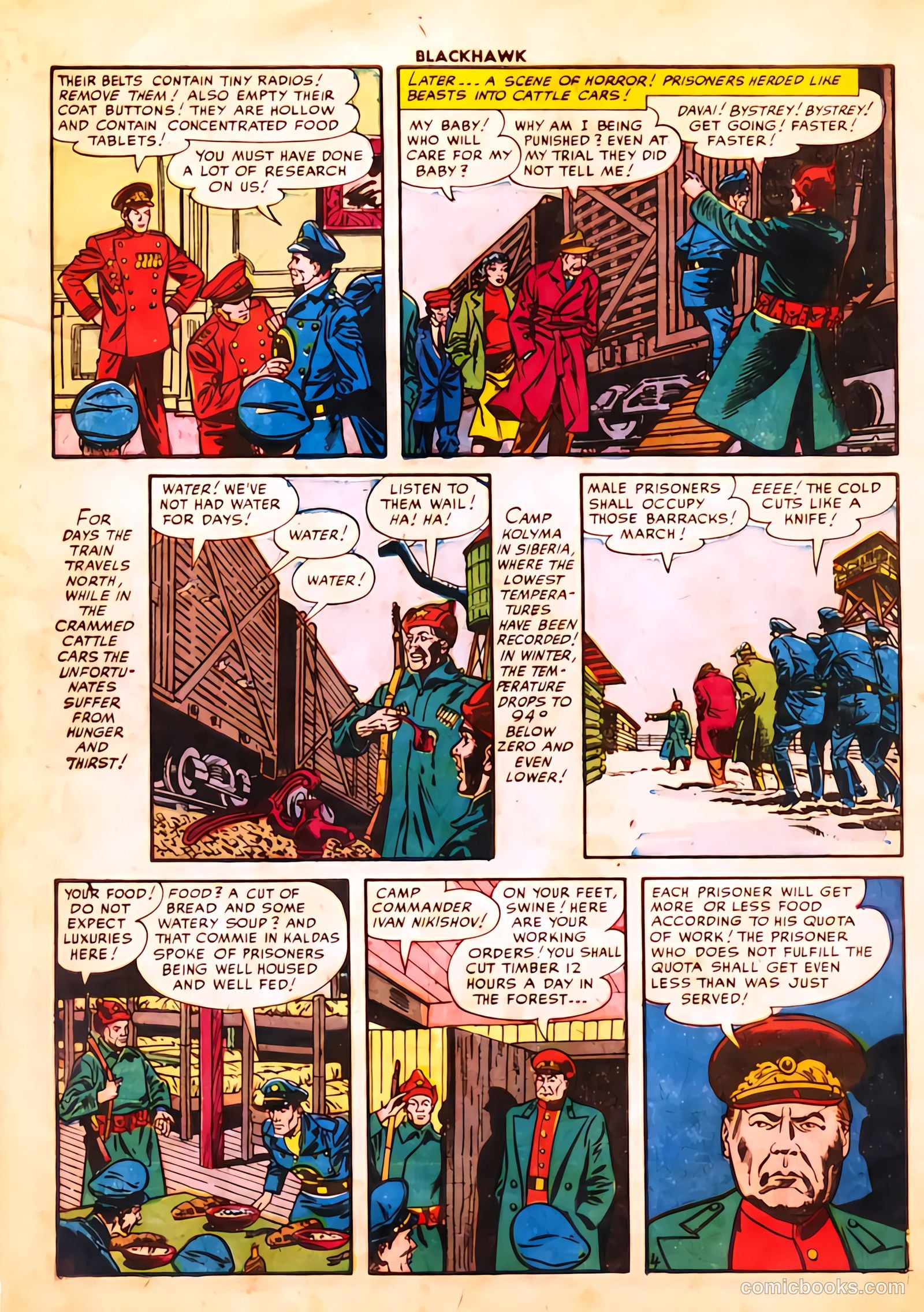 Blackhawk #57 — page 6 of 36