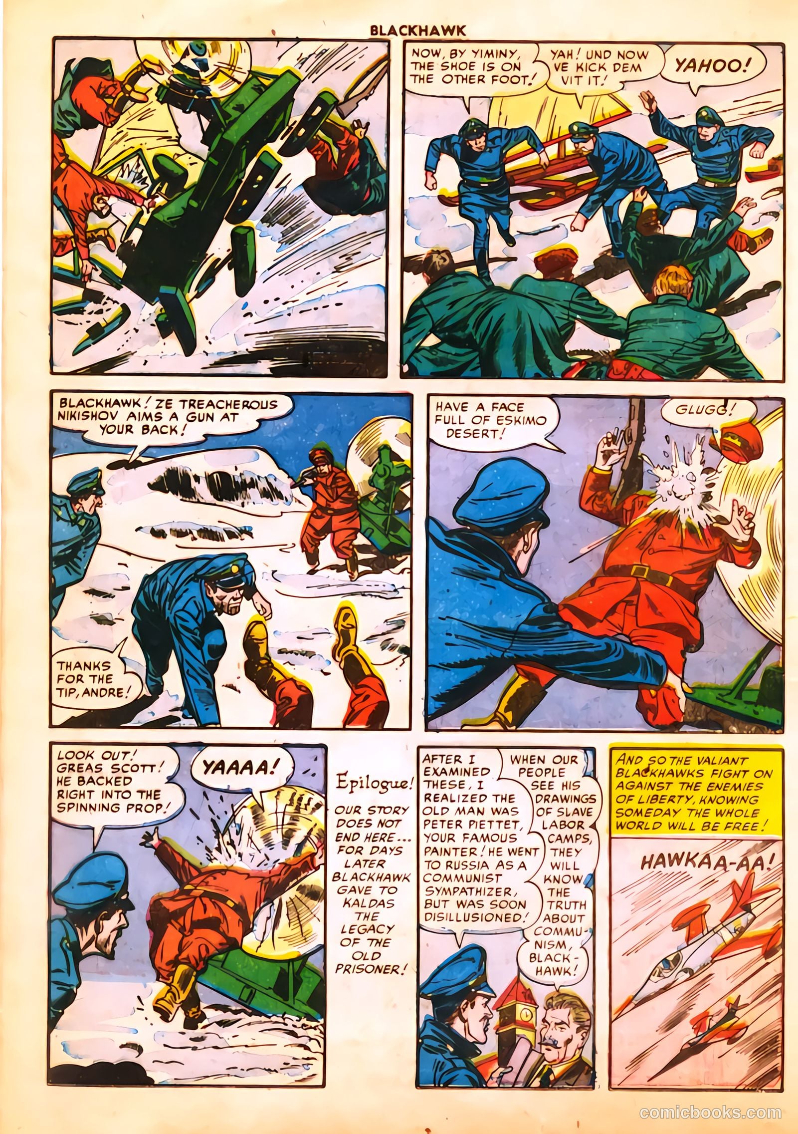 Blackhawk #57 — page 12 of 36