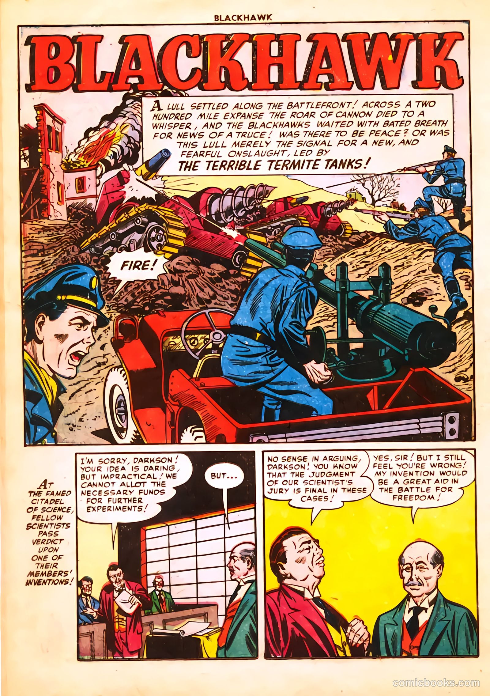 Blackhawk #57 — page 18 of 36
