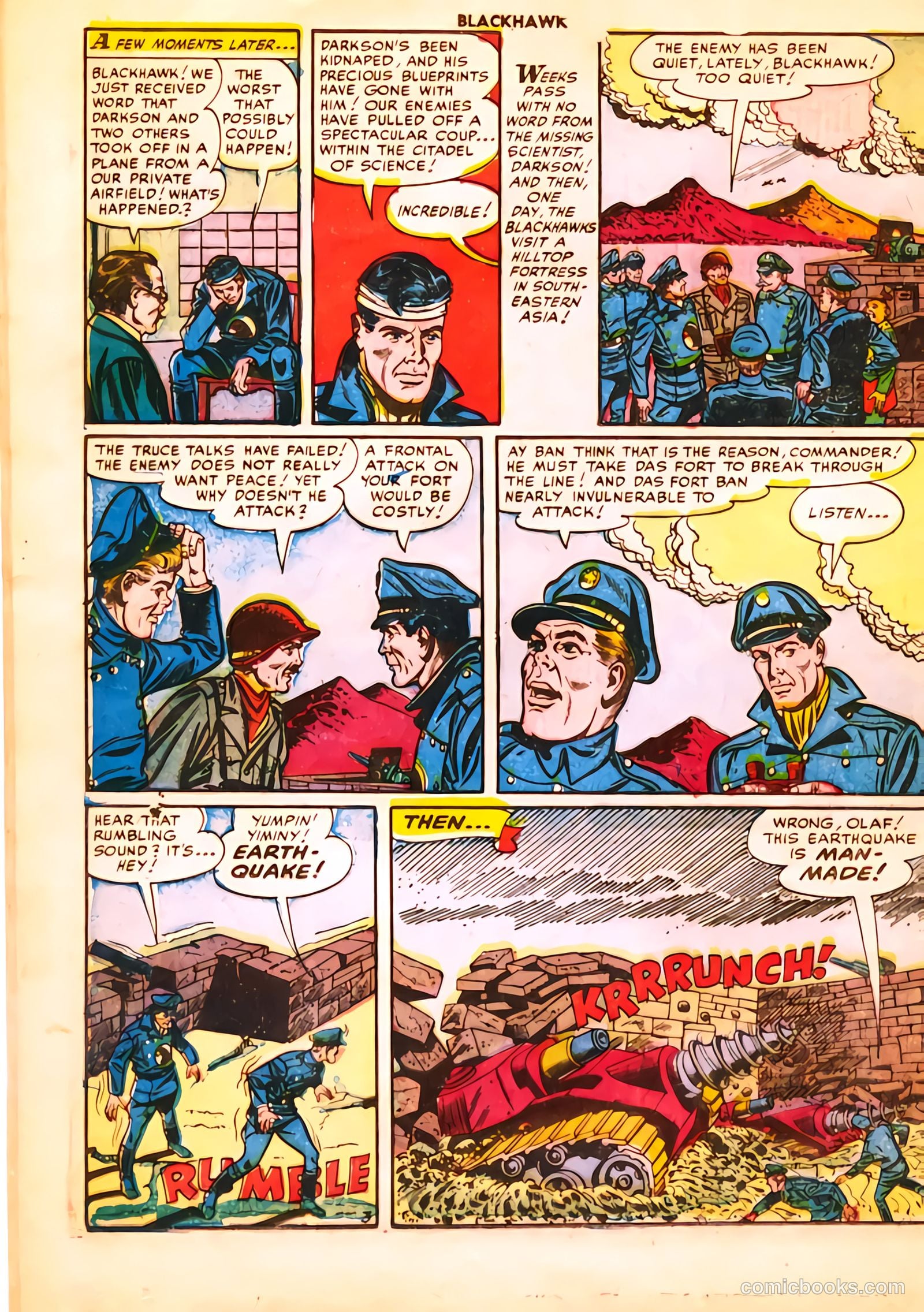 Blackhawk #57 — page 20 of 36