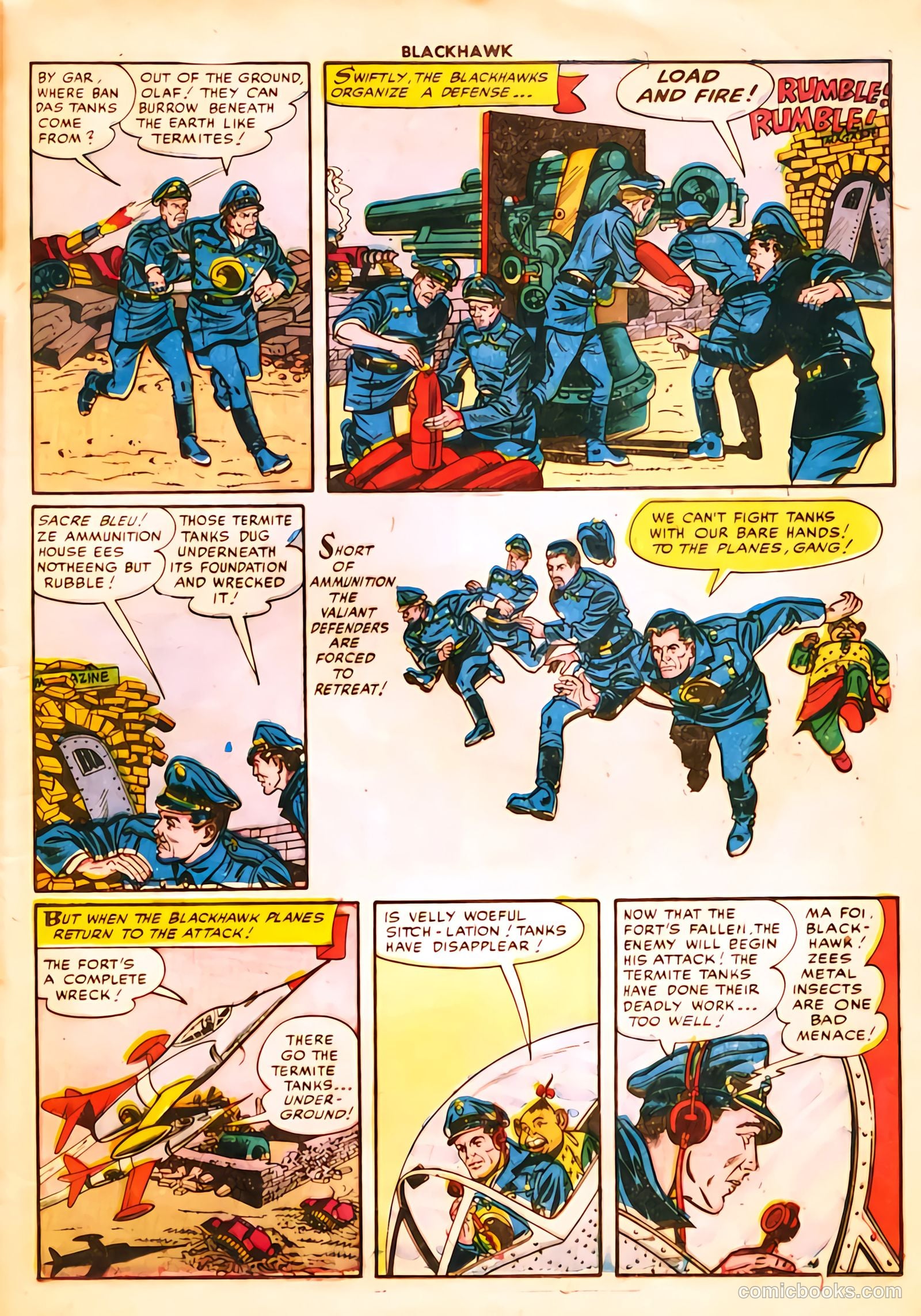 Blackhawk #57 — page 21 of 36