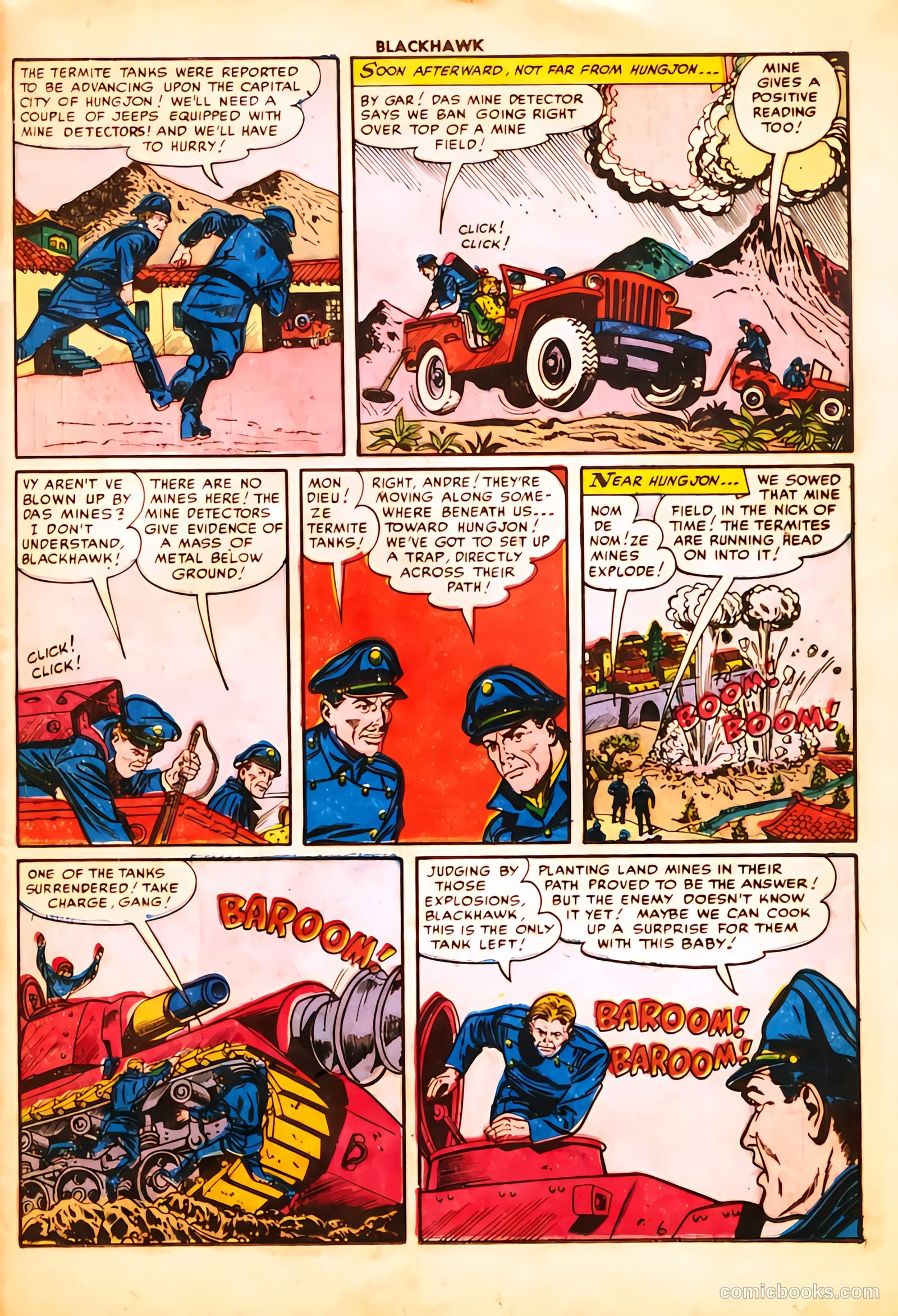 Blackhawk #57 — page 23 of 36