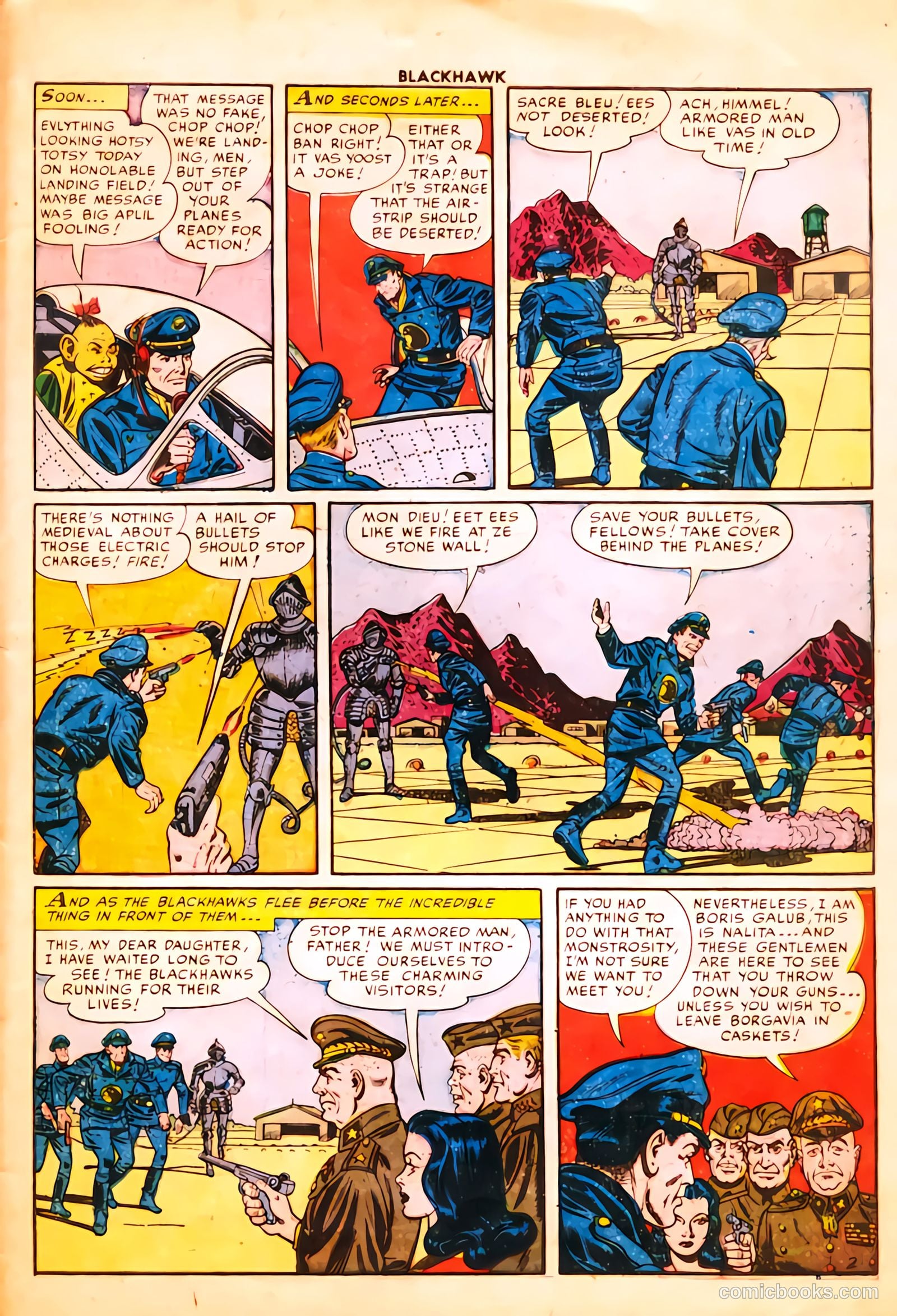 Blackhawk #57 — page 27 of 36