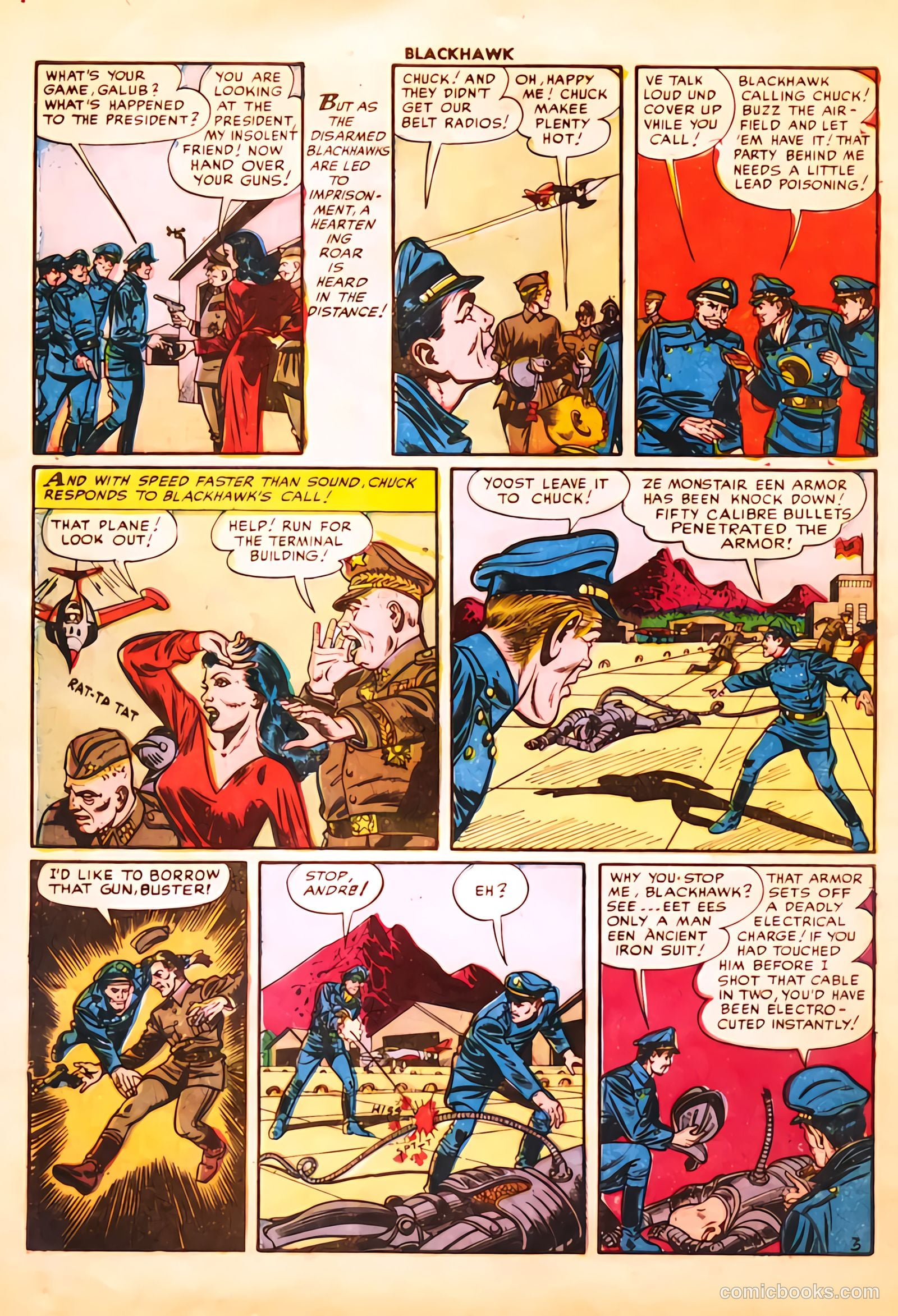 Blackhawk #57 — page 28 of 36