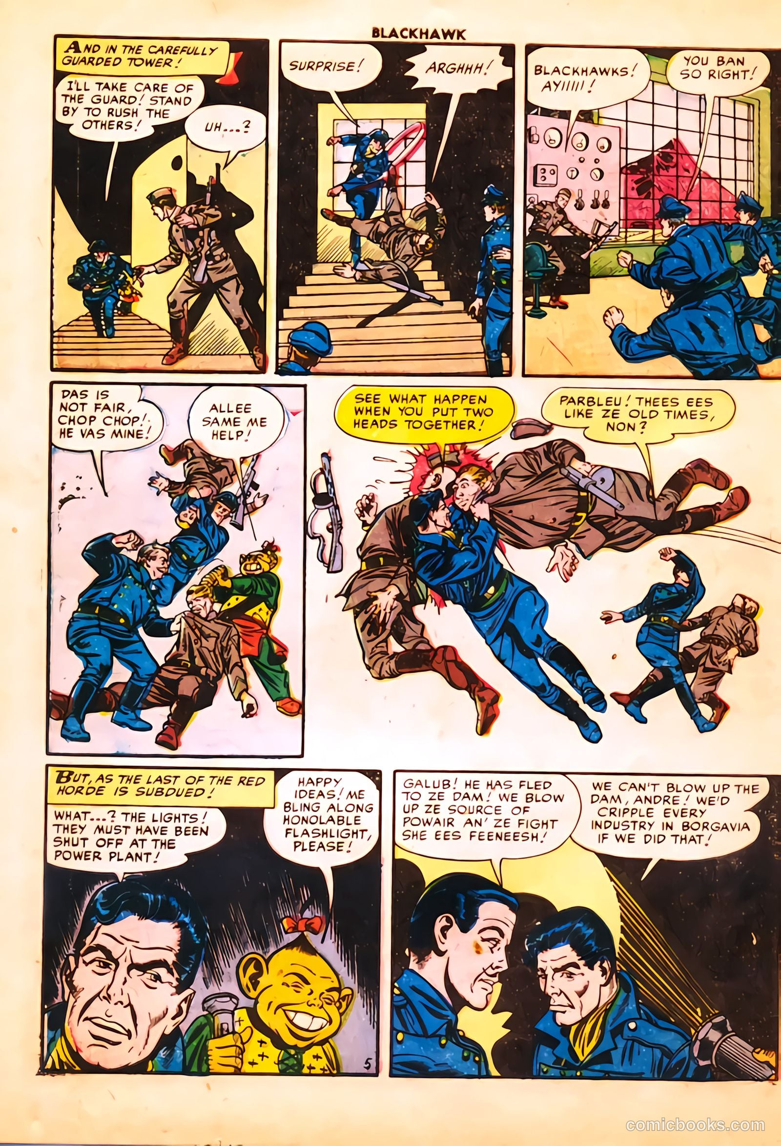 Blackhawk #57 — page 30 of 36