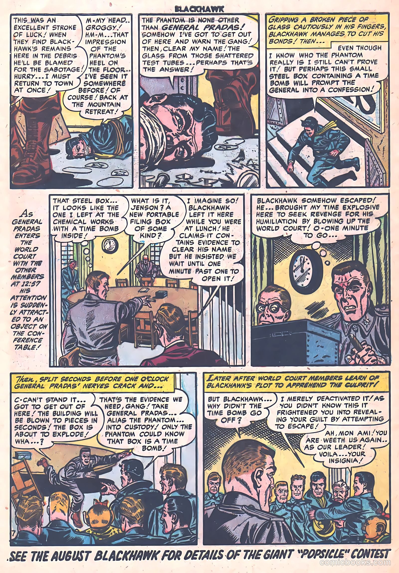 Blackhawk #78 — page 32 of 36