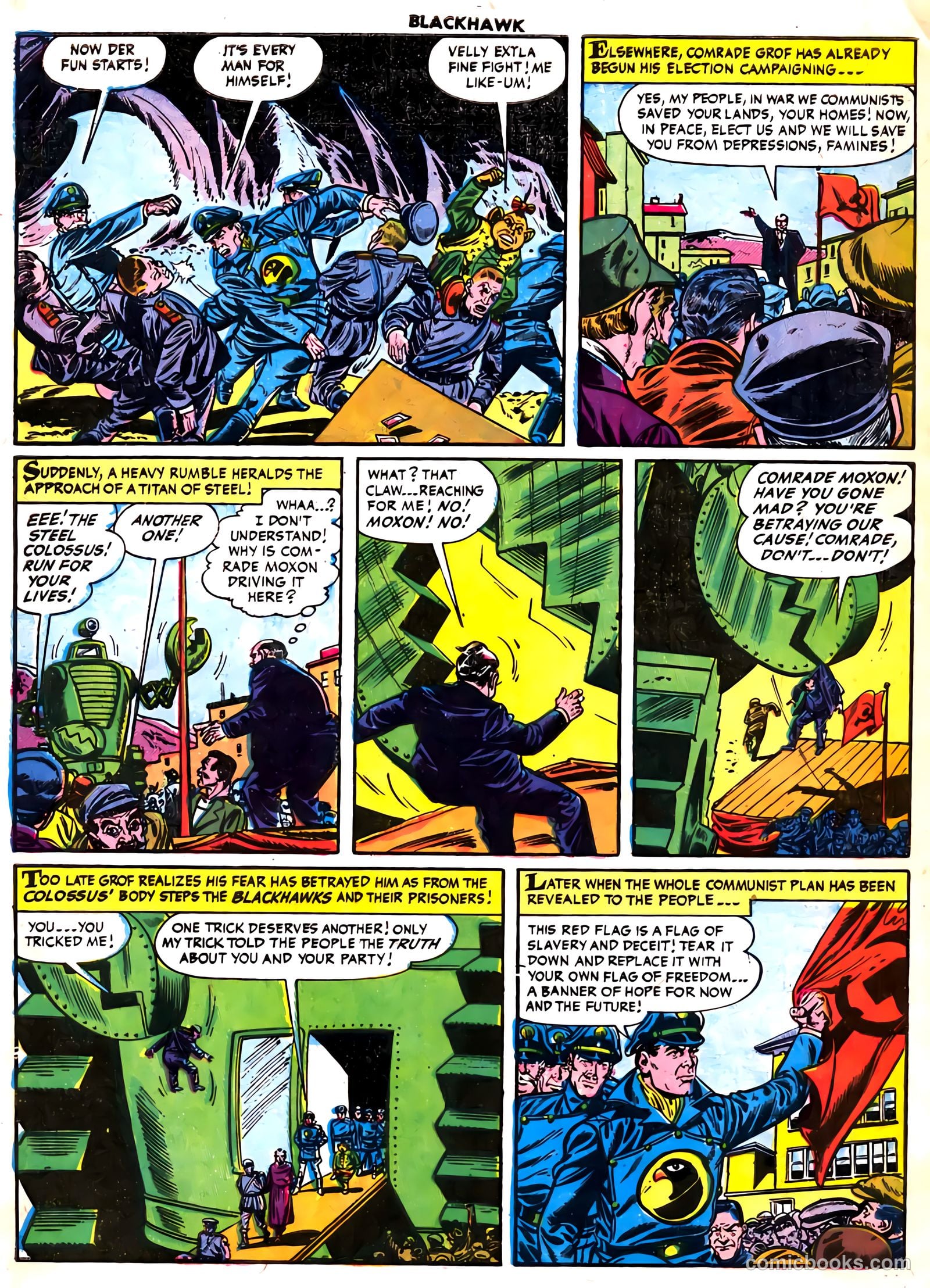 Blackhawk #91 — page 32 of 36