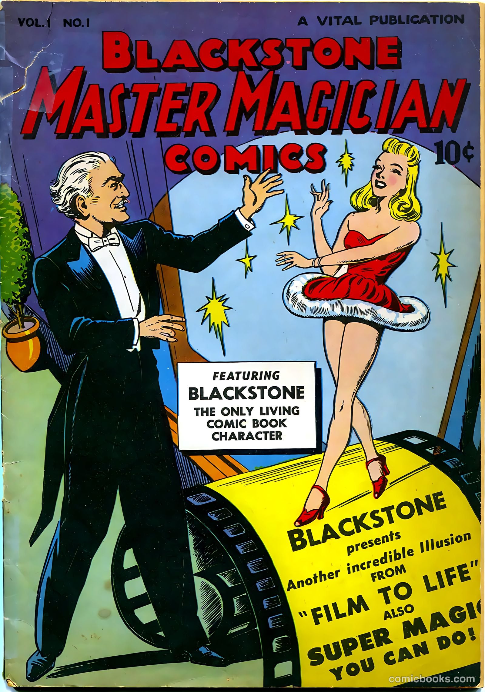 Blackstone Master Magician Comics #1 — page 1 of 52