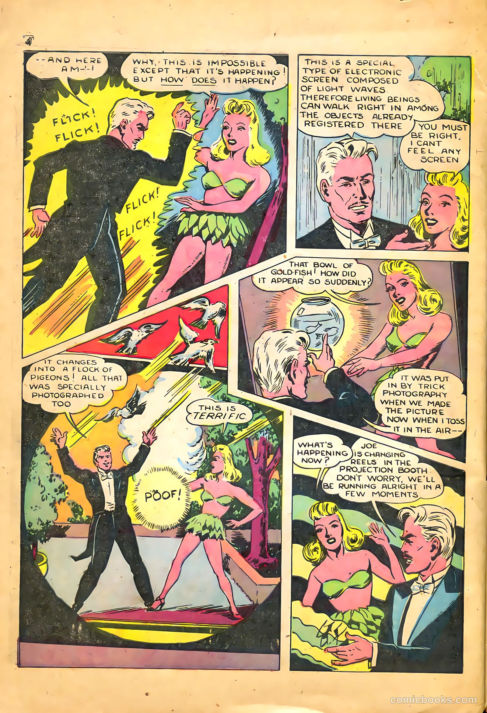 Blackstone Master Magician Comics #1 — page 6 of 52