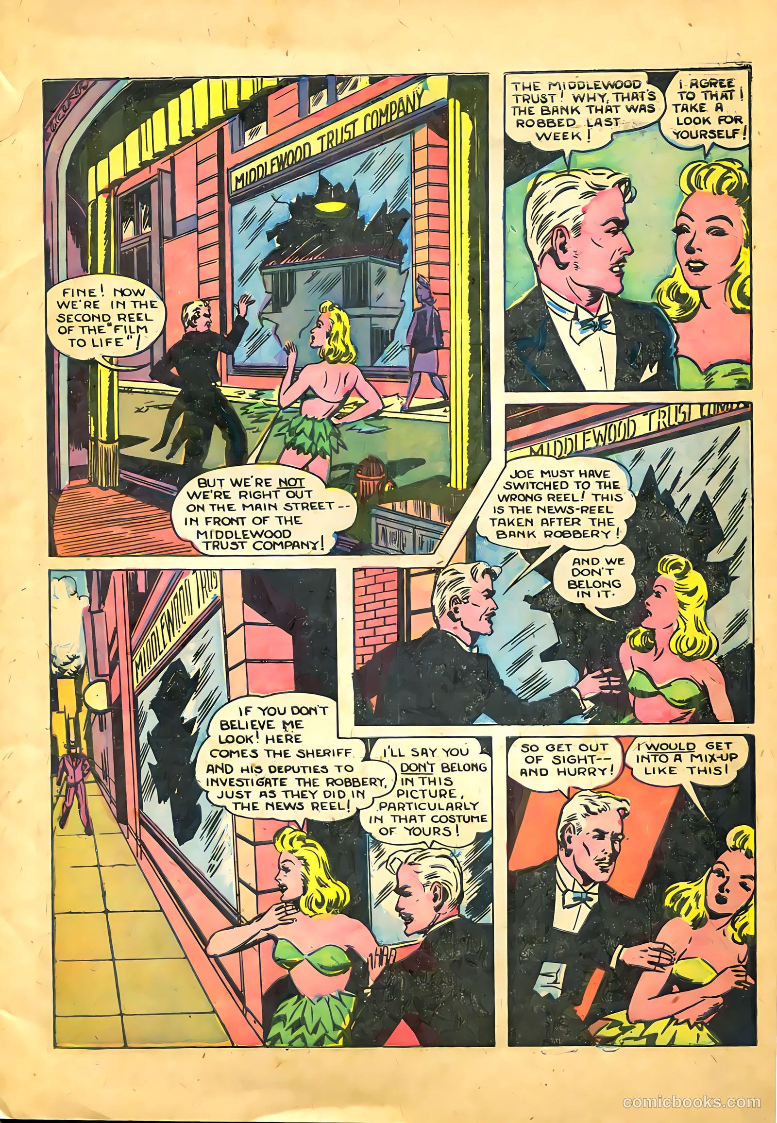 Blackstone Master Magician Comics #1 — page 7 of 52